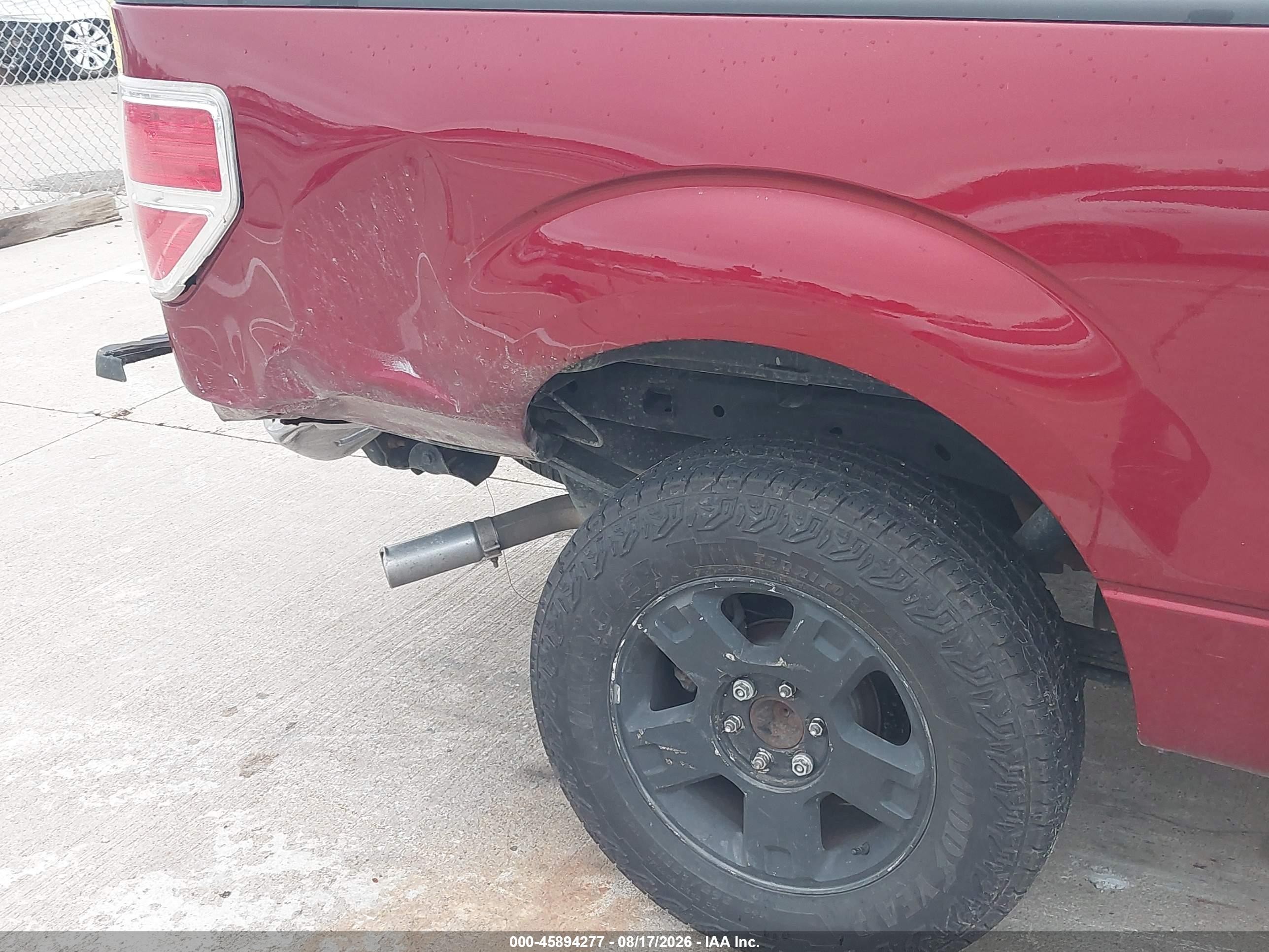 2013 Ford F-150 Xlt Red vin: 1FTEX1CMXDFA50123