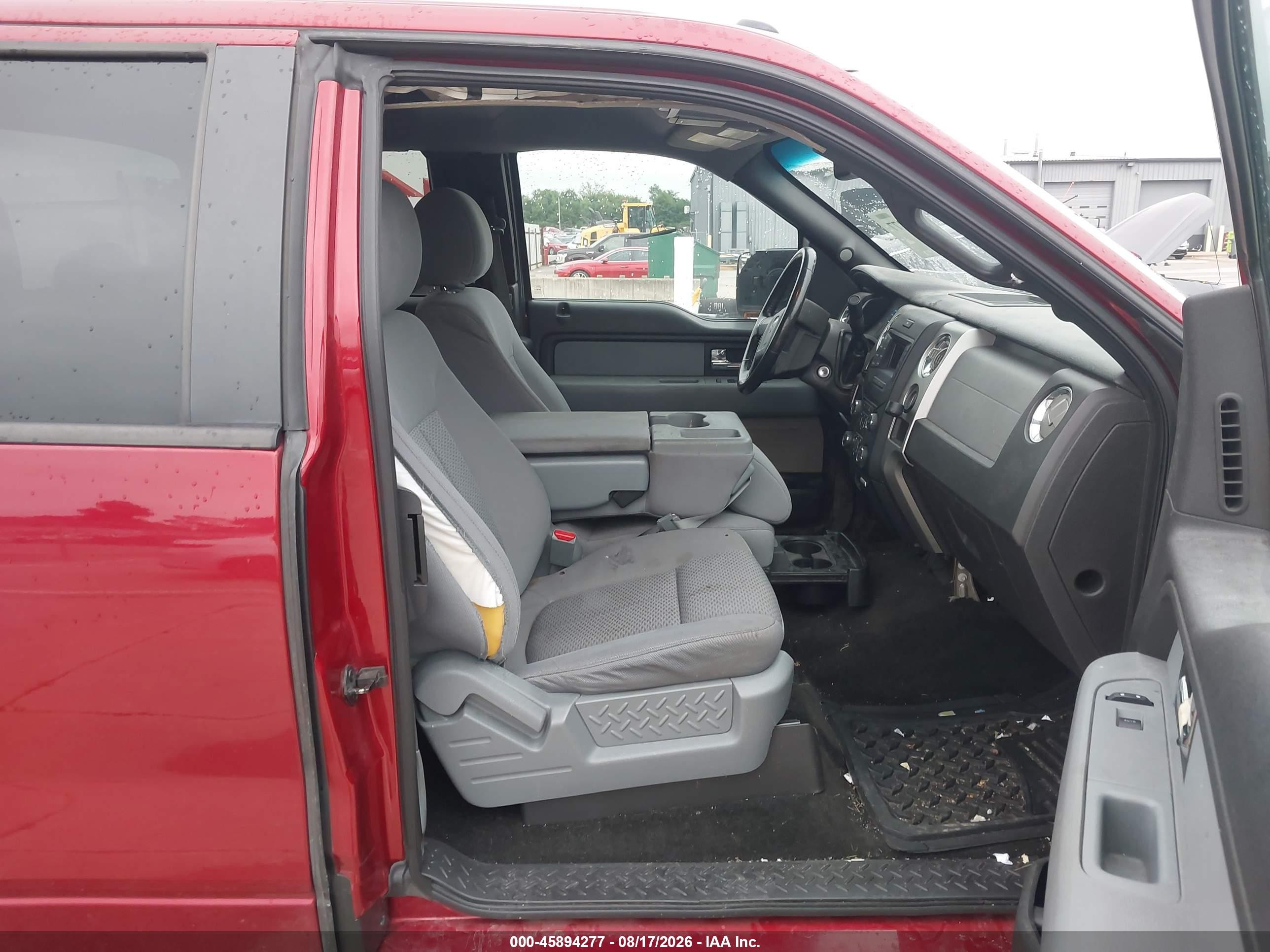 2013 Ford F-150 Xlt Red vin: 1FTEX1CMXDFA50123