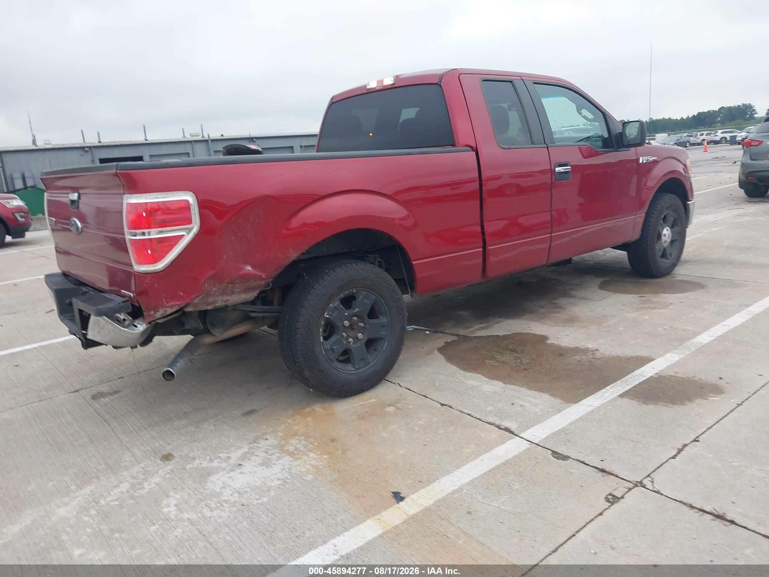 2013 Ford F-150 Xlt Red vin: 1FTEX1CMXDFA50123