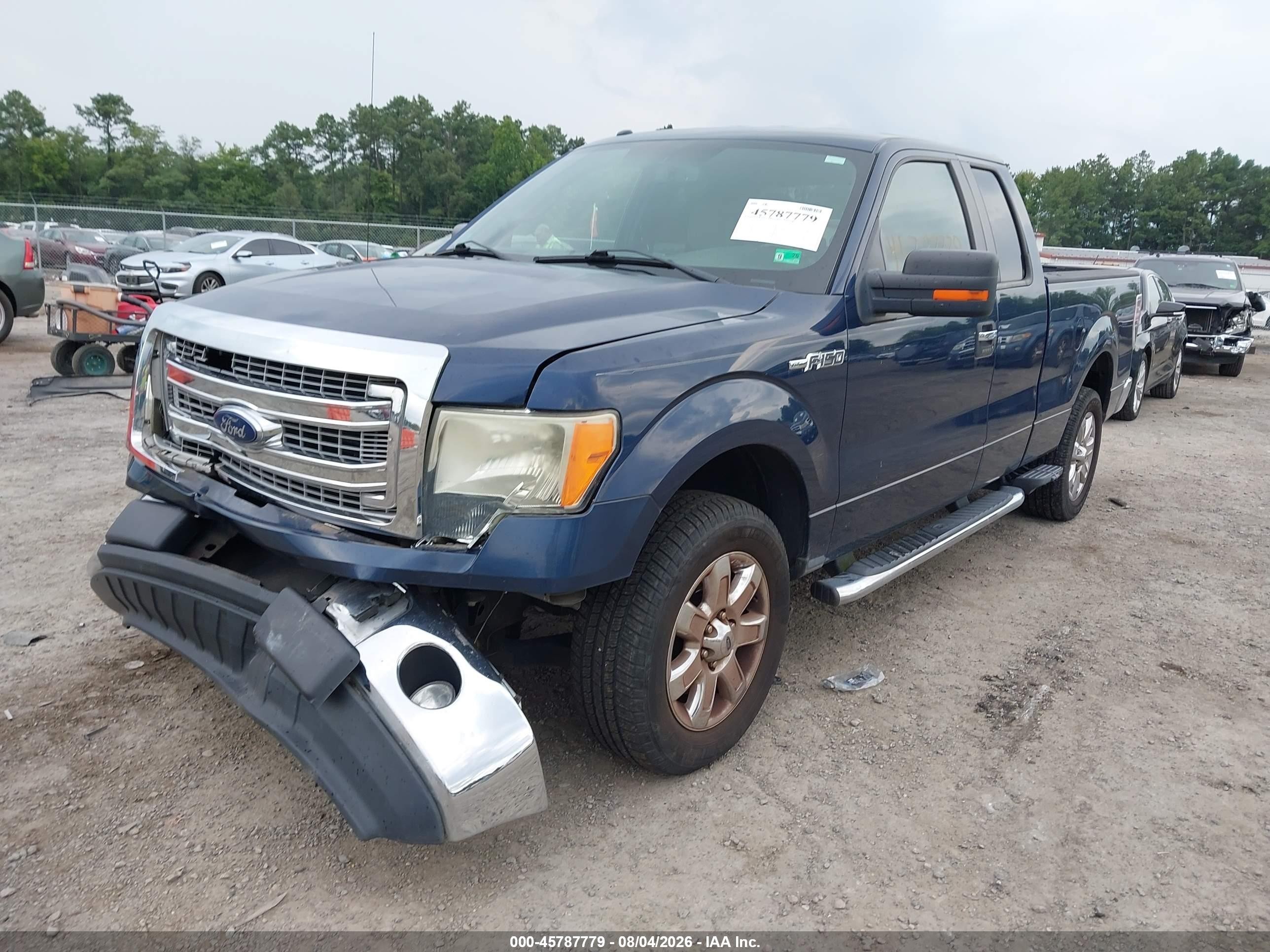 2013 Ford F-150 Xlt Синий vin: 1FTEX1CMXDFB57284