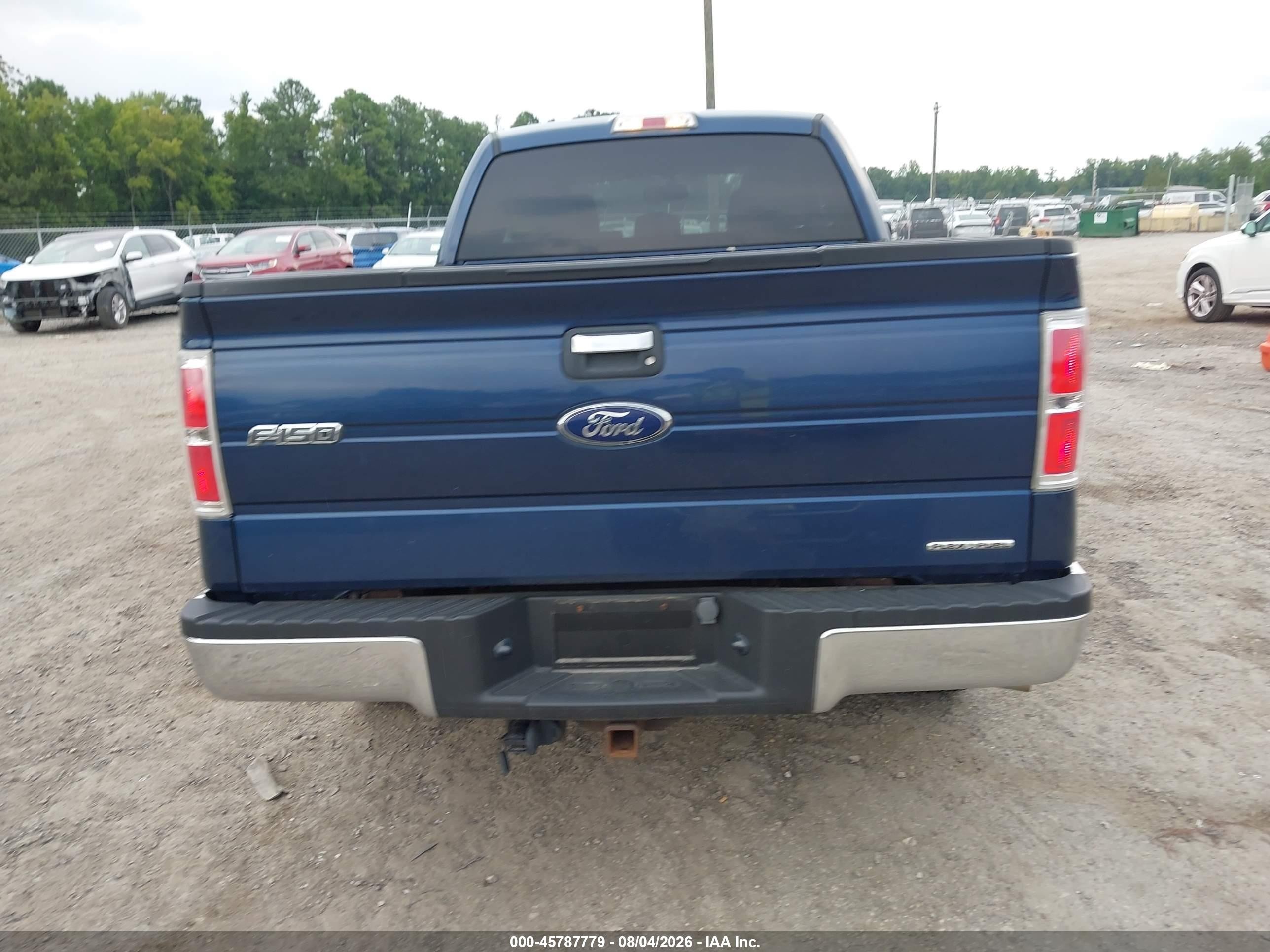 2013 Ford F-150 Xlt Синий vin: 1FTEX1CMXDFB57284