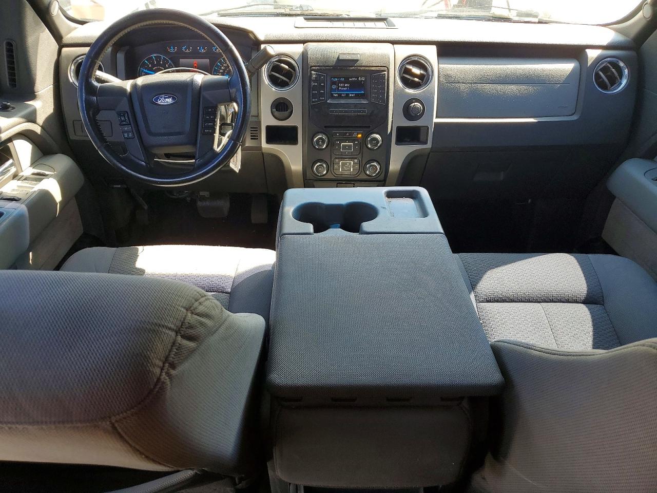 2013 Ford F150 Super Cab White vin: 1FTEX1CMXDFD44590