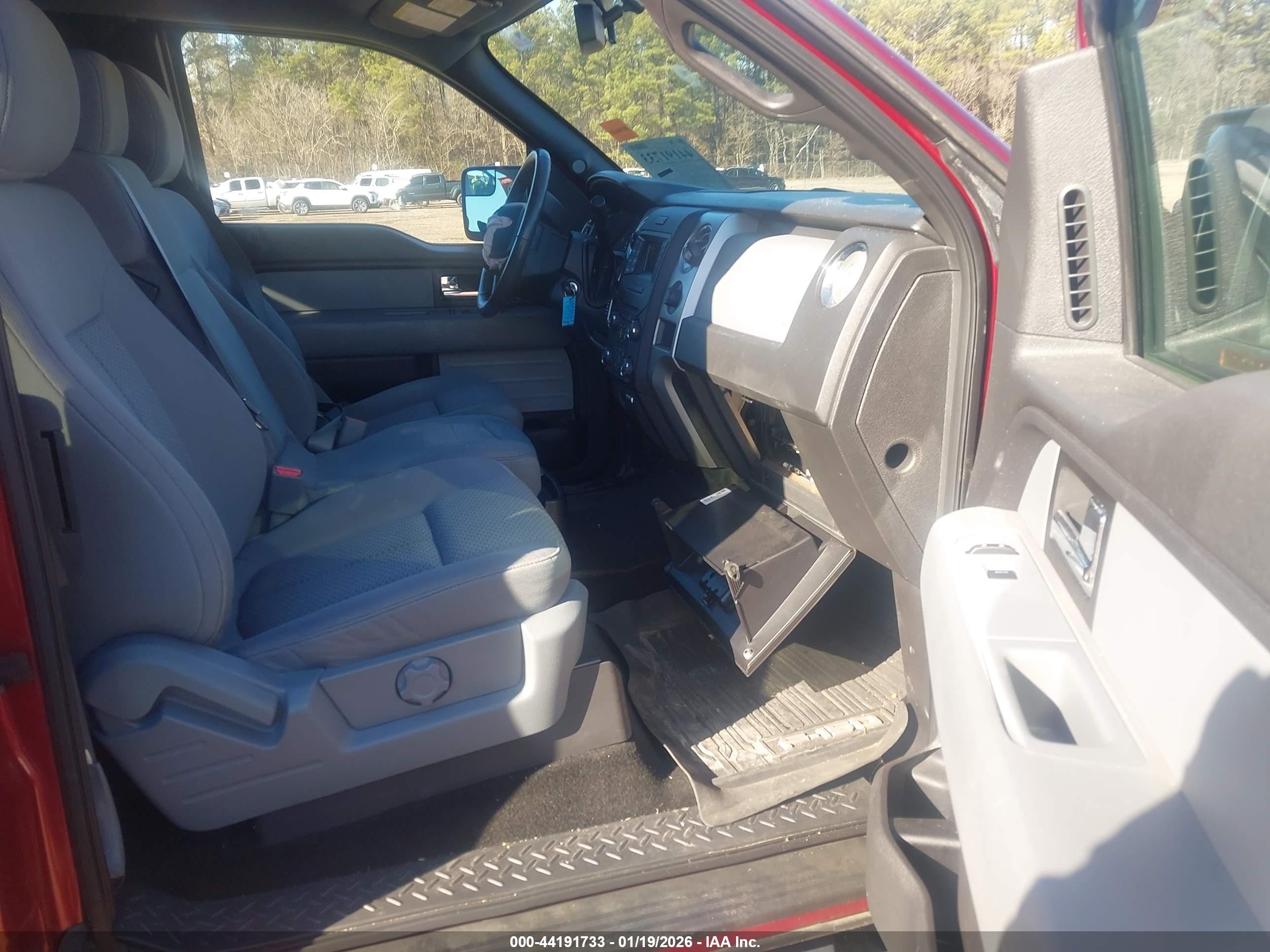 2014 Ford F-150 Xlt Red vin: 1FTEX1CMXEFA26339