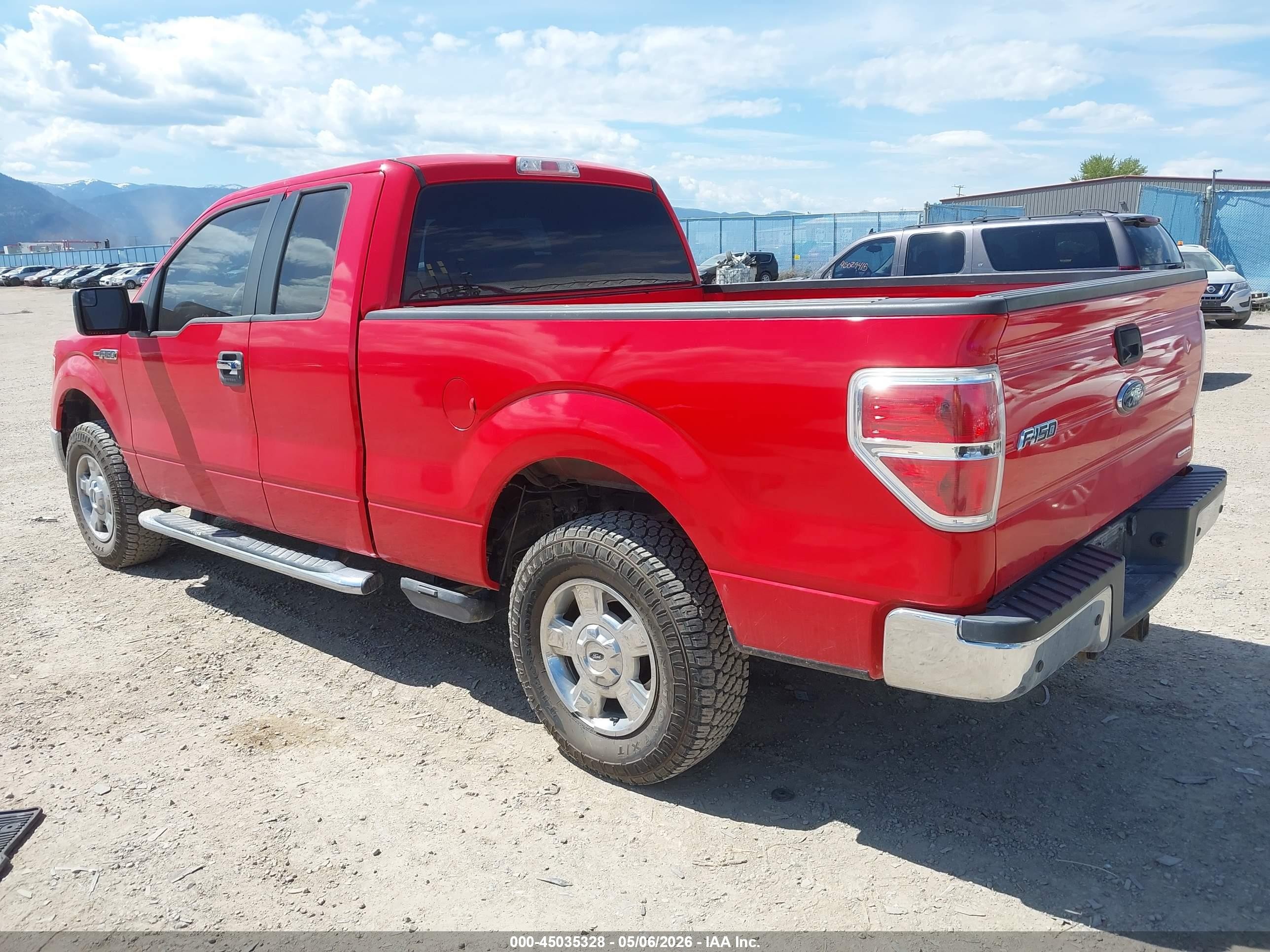 2014 Ford F-150 Xlt Red vin: 1FTEX1CMXEFA76383
