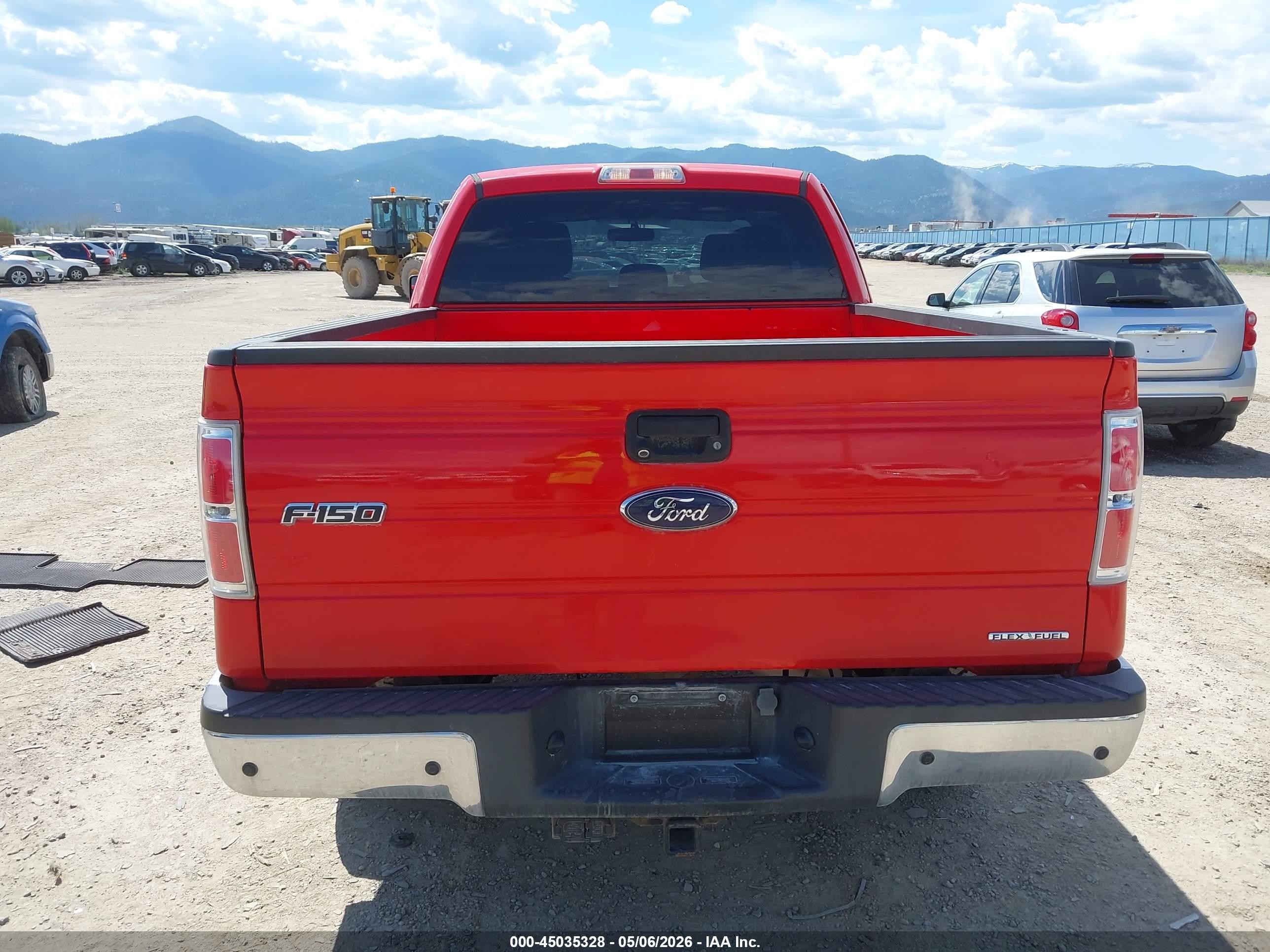 2014 Ford F-150 Xlt Red vin: 1FTEX1CMXEFA76383