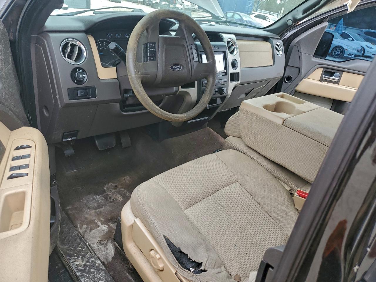 2014 Ford F150 Super Cab Black vin: 1FTEX1CMXEKD11792