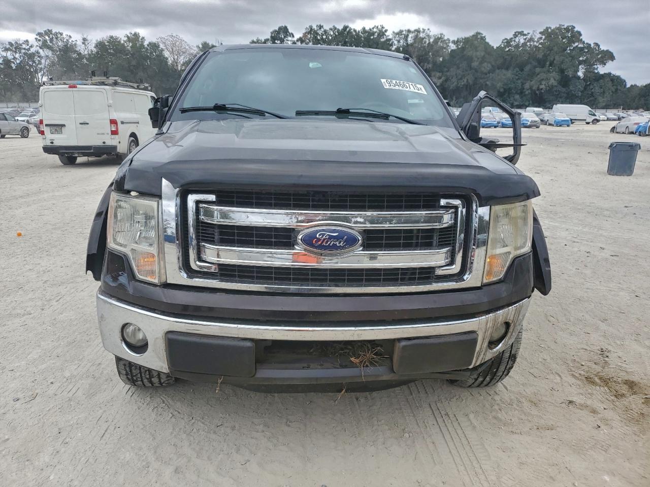 2014 Ford F150 Super Cab Black vin: 1FTEX1CMXEKD11792