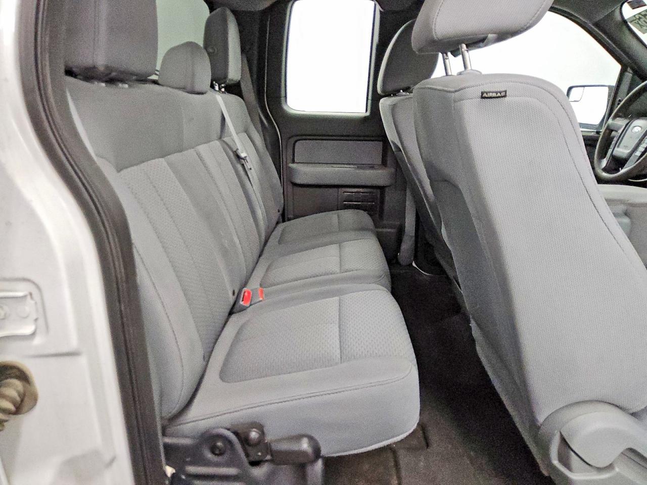 2014 Ford F150 Super Cab White vin: 1FTEX1CMXEKE61448