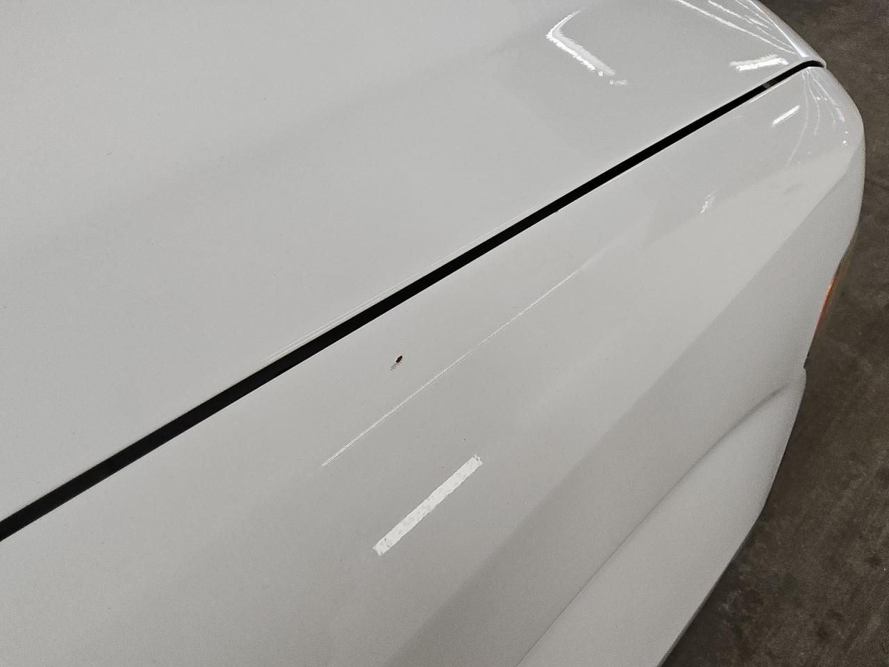 2014 Ford F150 Super Cab White vin: 1FTEX1CMXEKE61448 Damage: Right Front Fender, Heavy Scratch, 1/2 To 1 Inch