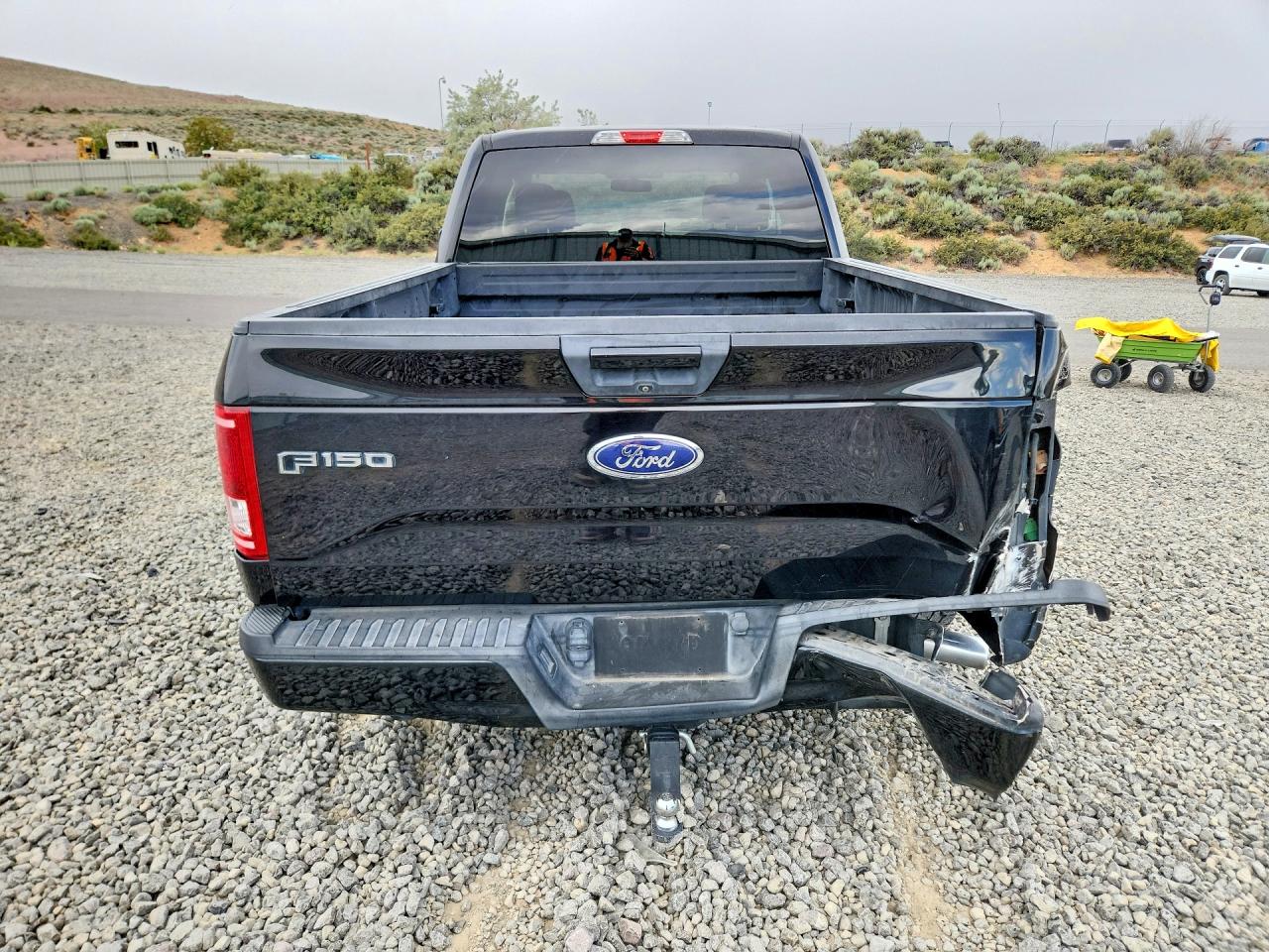 2015 Ford F150 Super Cab Black vin: 1FTEX1CP0FKD43758