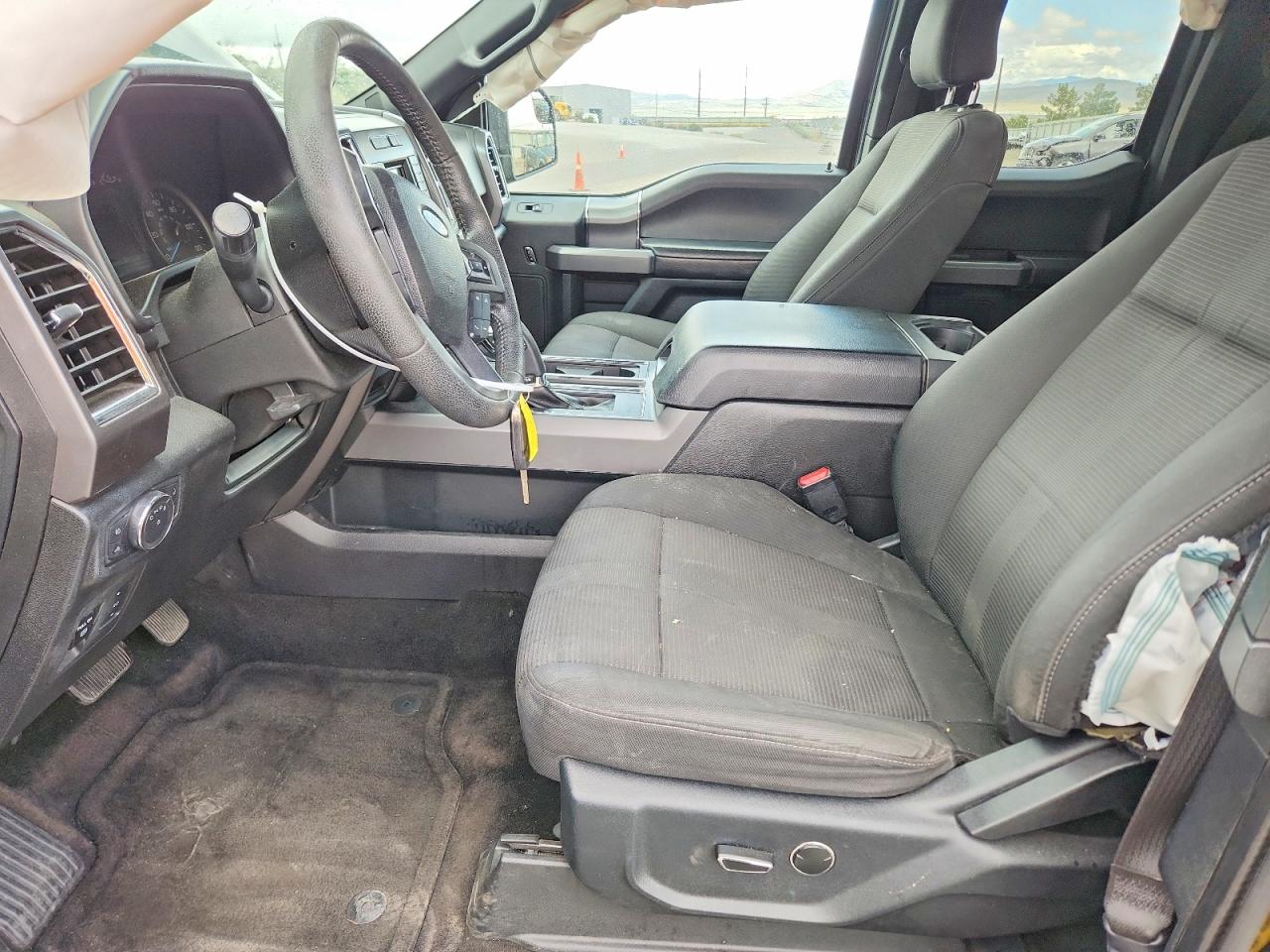 2015 Ford F150 Super Cab Black vin: 1FTEX1CP0FKD43758