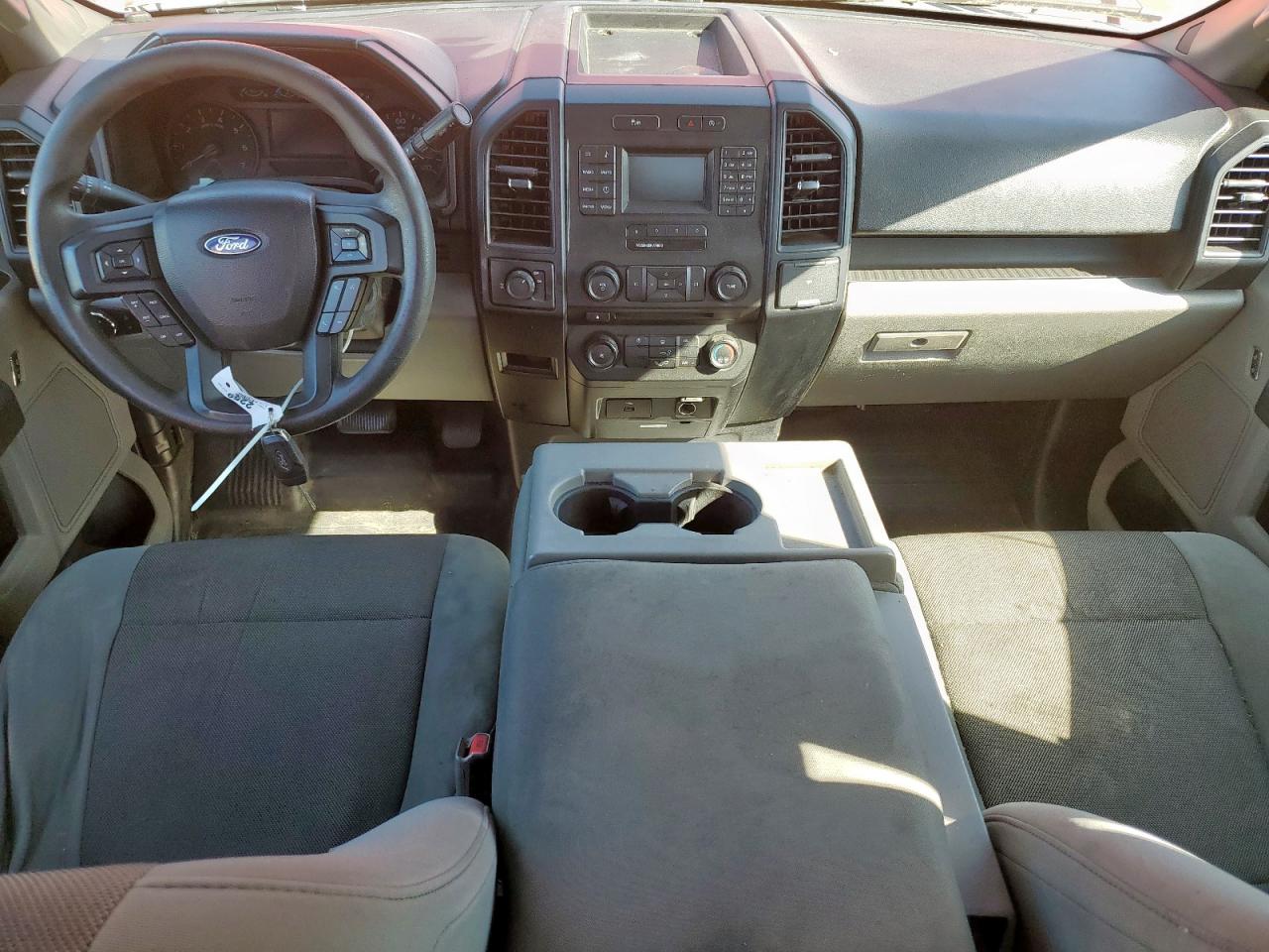 2017 Ford F150 Super Cab Красный vin: 1FTEX1CP0HKC17323