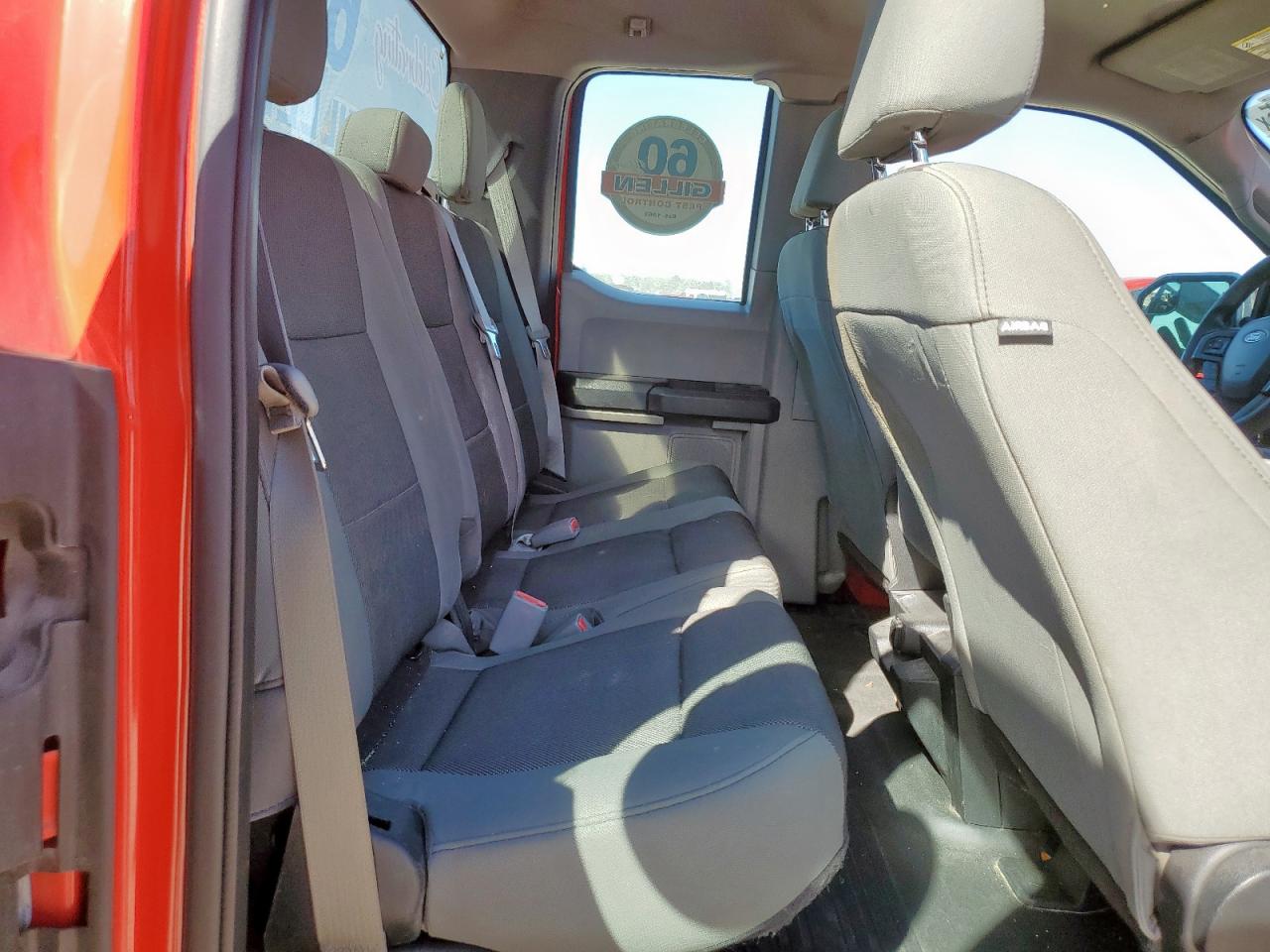 2017 Ford F150 Super Cab Красный vin: 1FTEX1CP0HKC17323