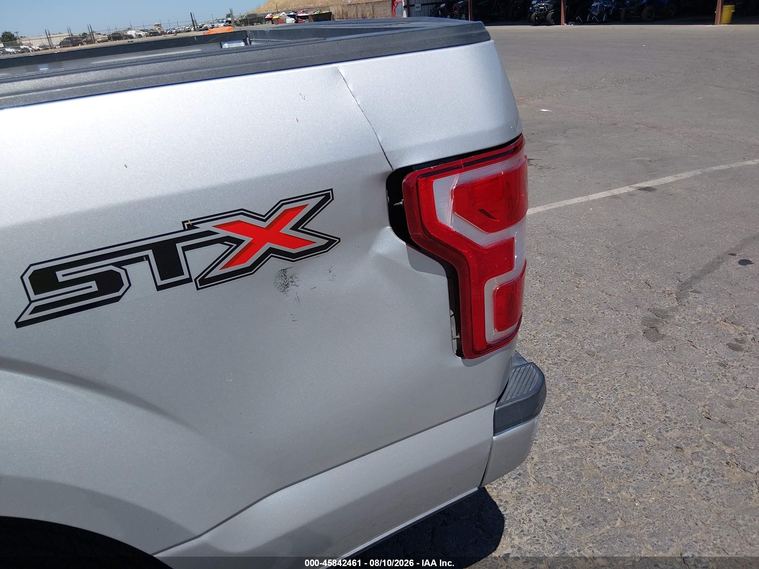 2018 Ford F-150 Xl Silver vin: 1FTEX1CP0JKC42468