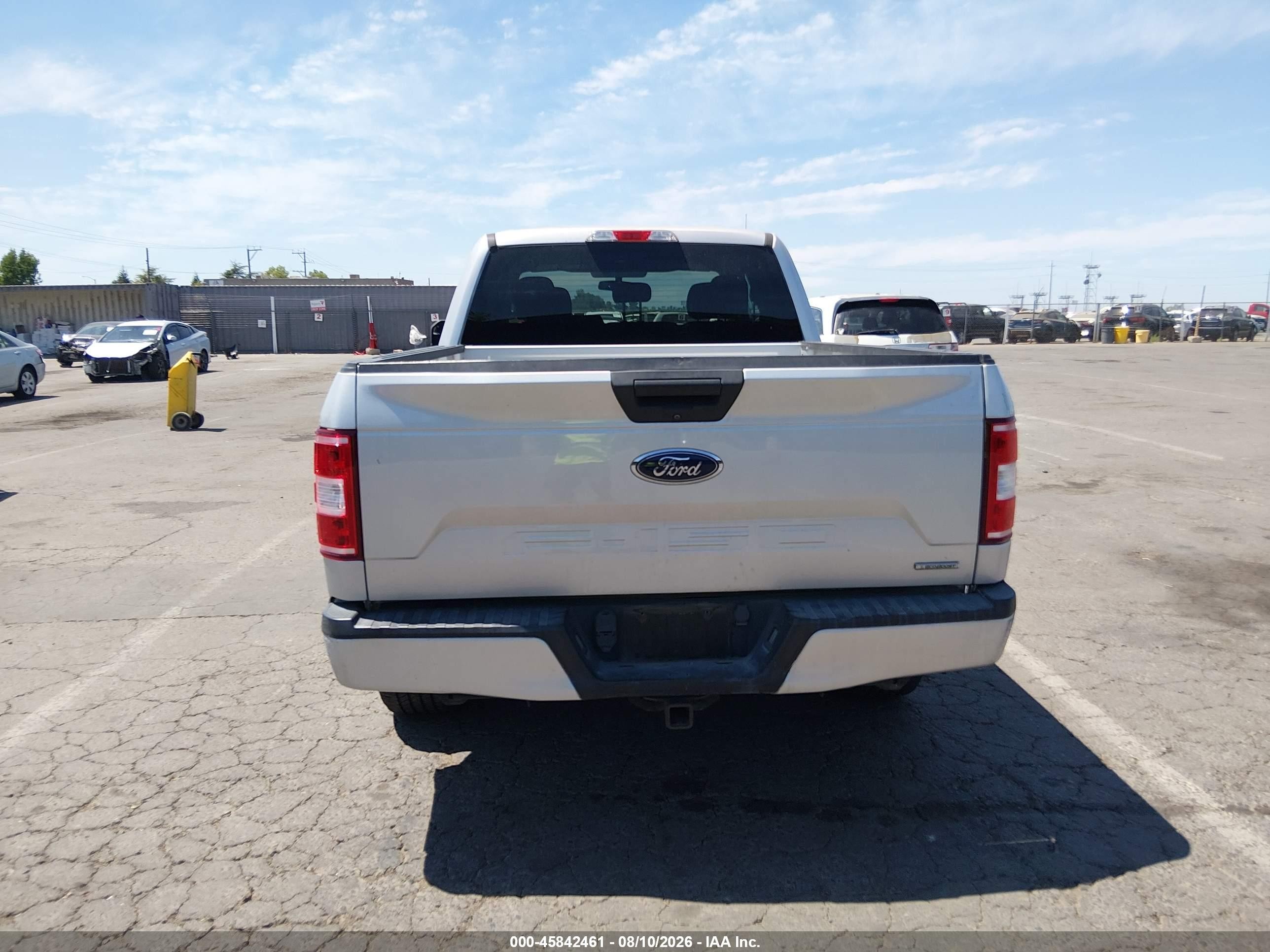 2018 Ford F-150 Xl Silver vin: 1FTEX1CP0JKC42468