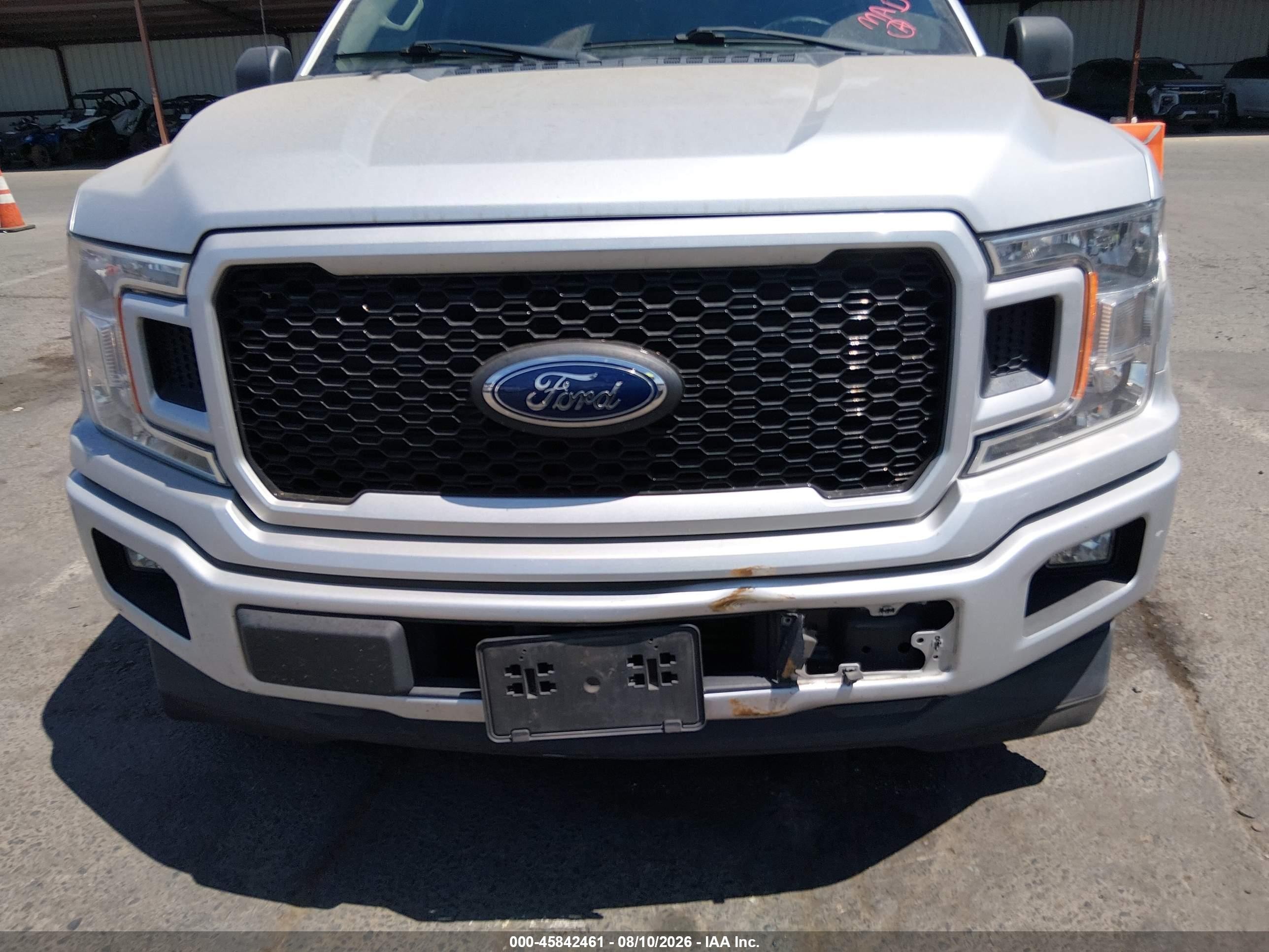 2018 Ford F-150 Xl Silver vin: 1FTEX1CP0JKC42468