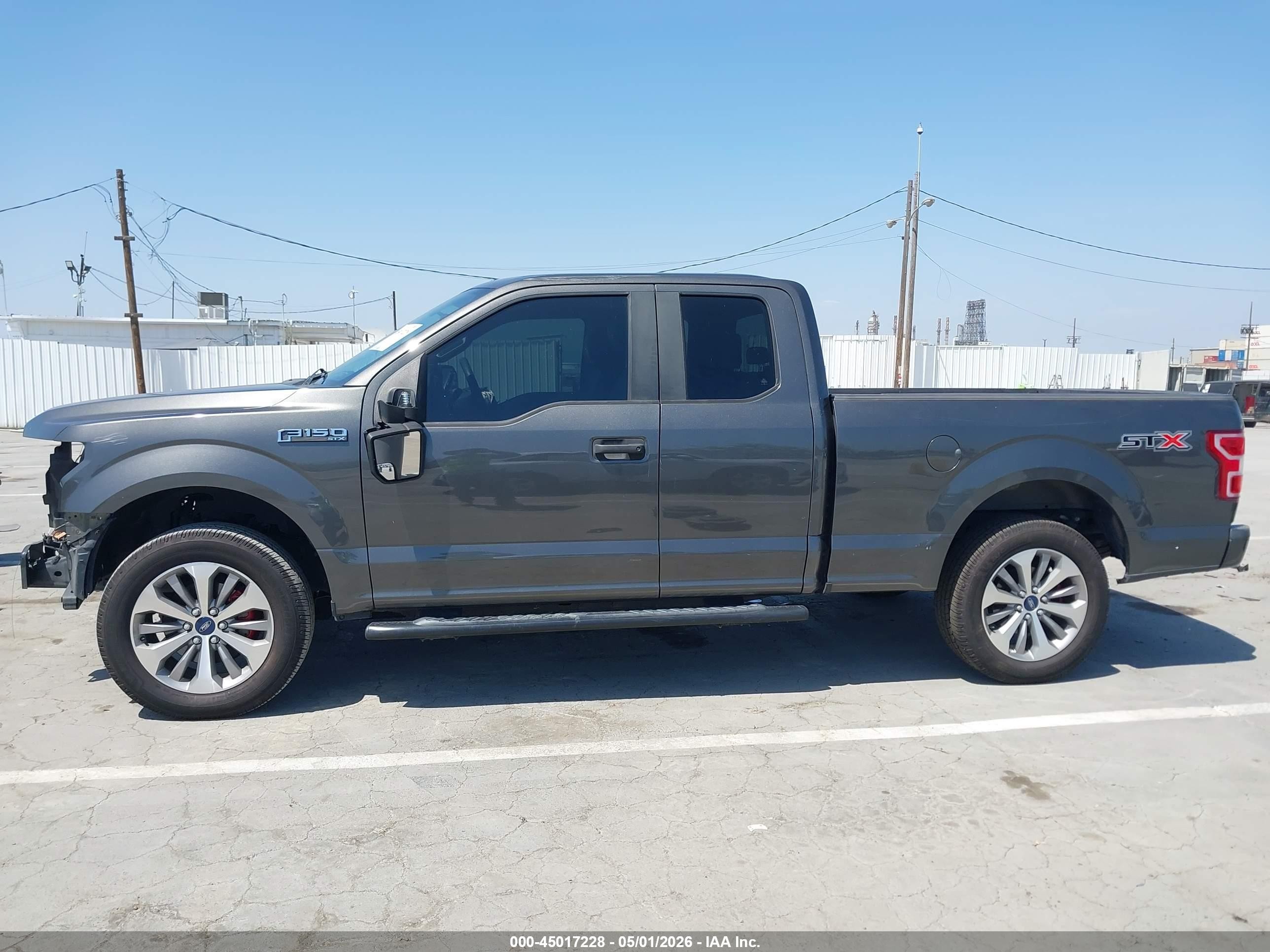 2018 Ford F-150 Xl Gray vin: 1FTEX1CP0JKC53891