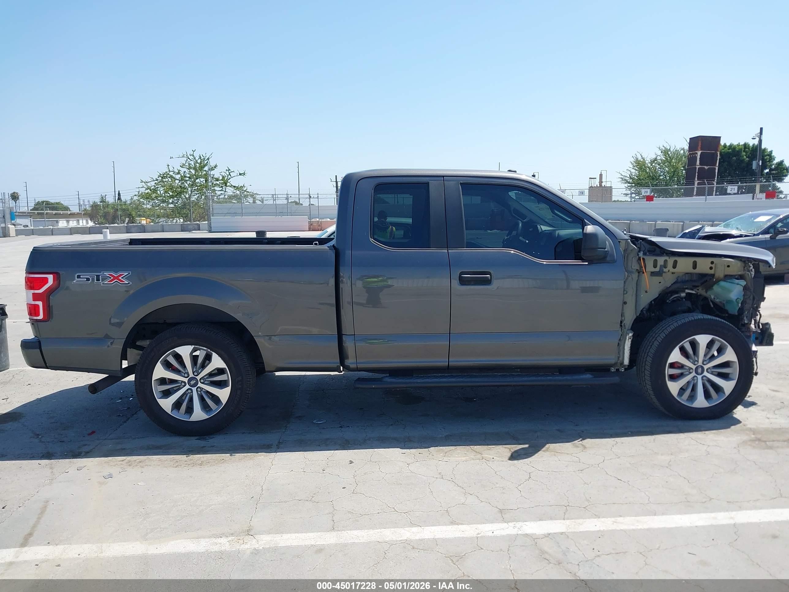 2018 Ford F-150 Xl Gray vin: 1FTEX1CP0JKC53891