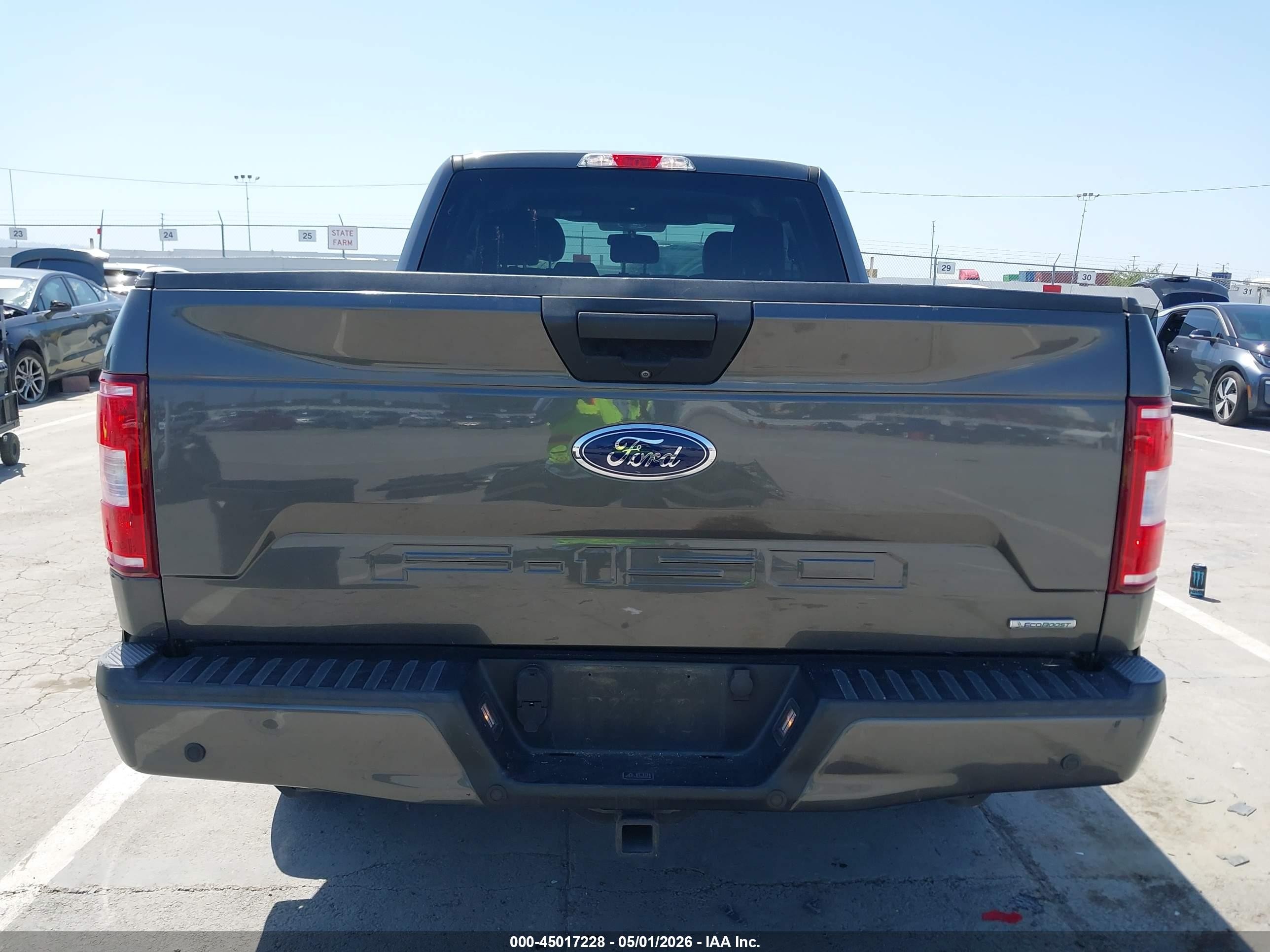 2018 Ford F-150 Xl Gray vin: 1FTEX1CP0JKC53891