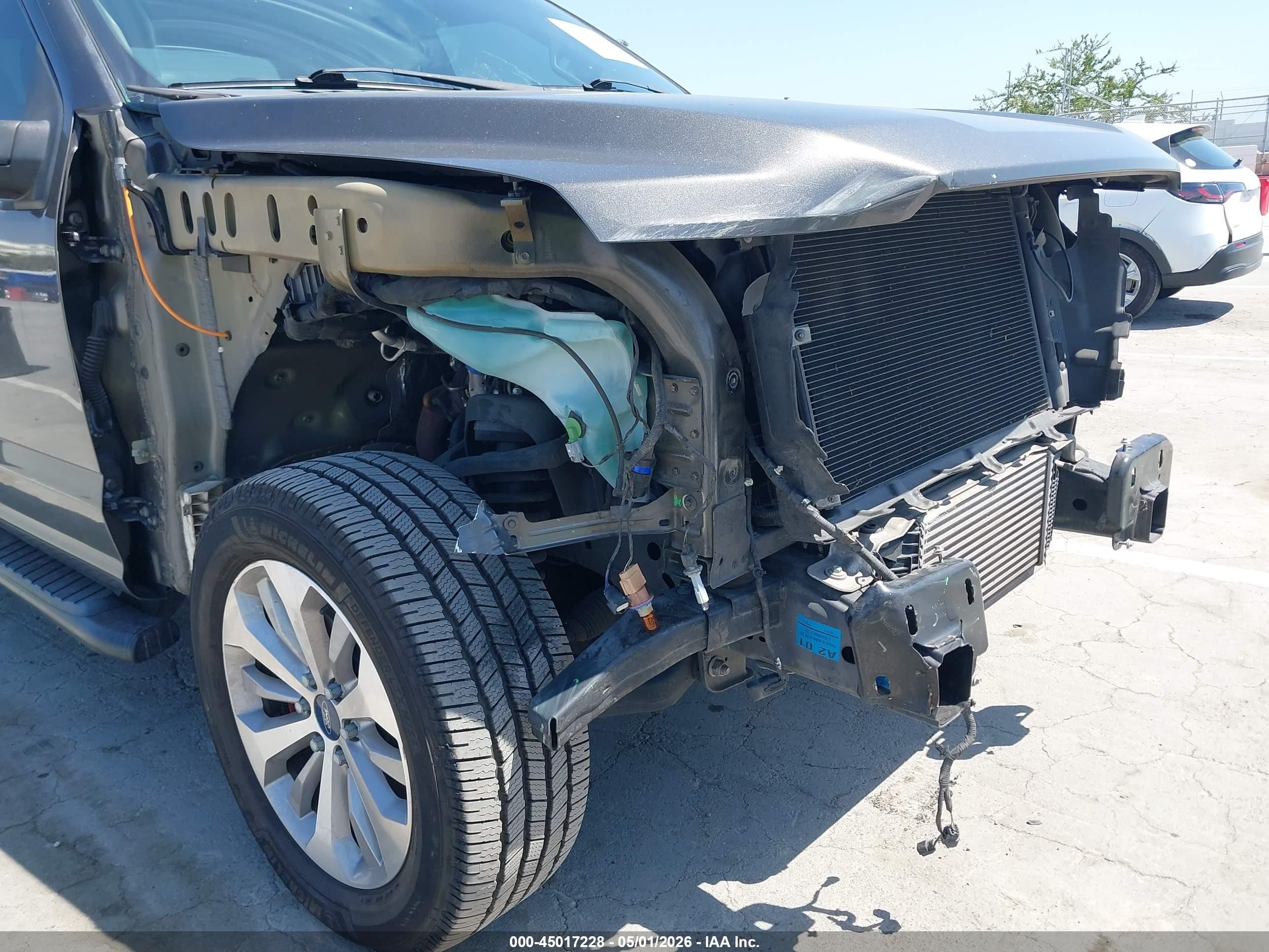 2018 Ford F-150 Xl Gray vin: 1FTEX1CP0JKC53891