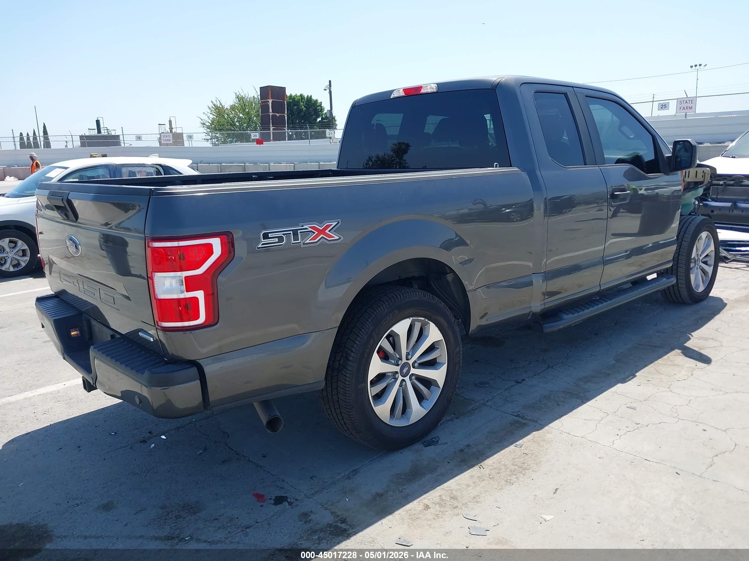 2018 Ford F-150 Xl Gray vin: 1FTEX1CP0JKC53891