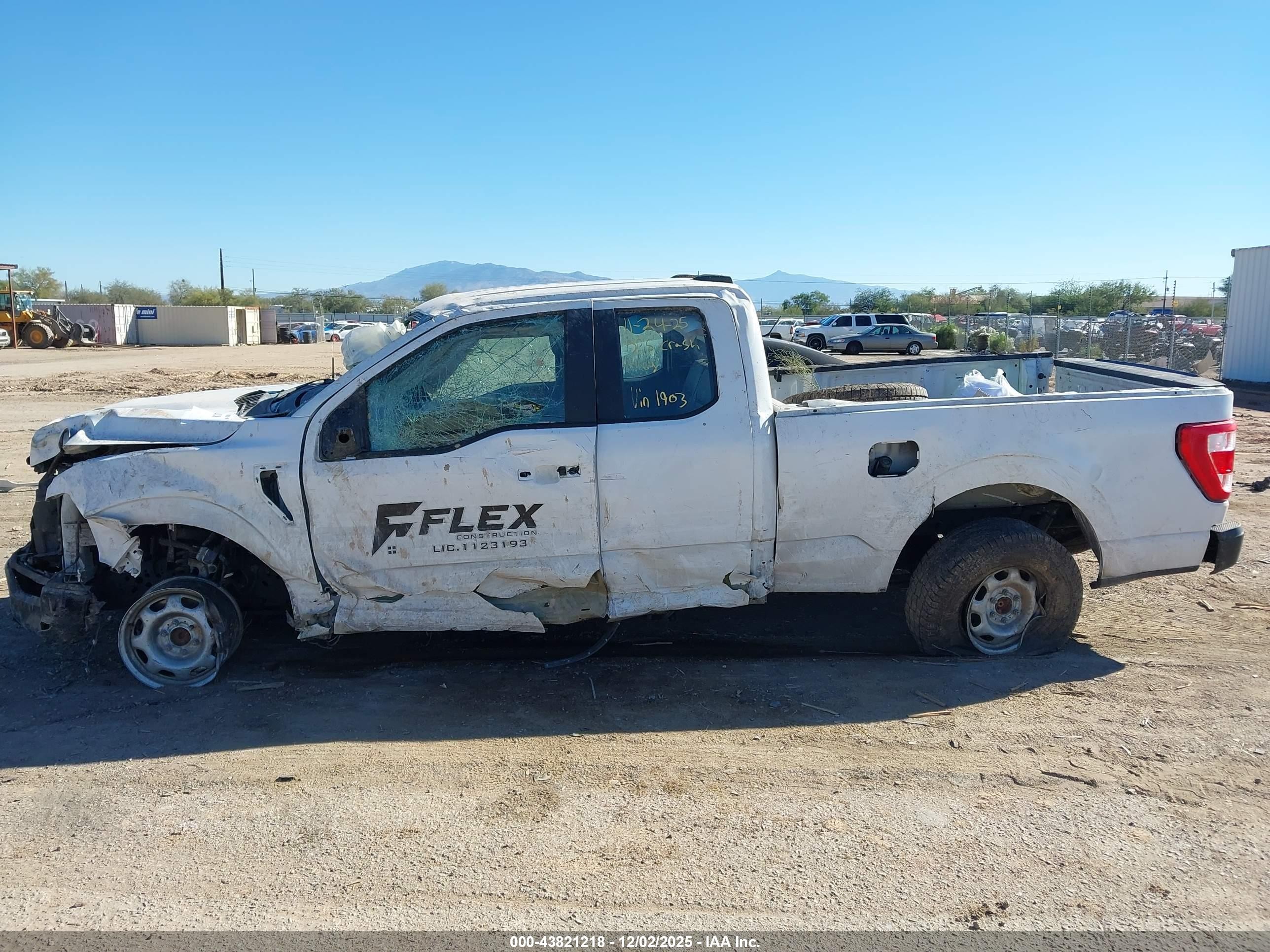 2022 Ford F-150 Xl Белый vin: 1FTEX1CP0NKE71903