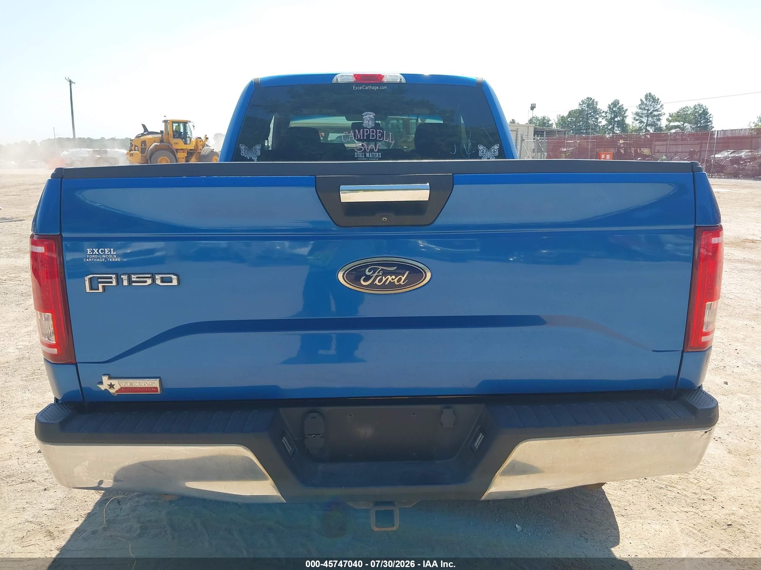 2015 Ford F-150 Xlt Blue vin: 1FTEX1CP1FKE82801