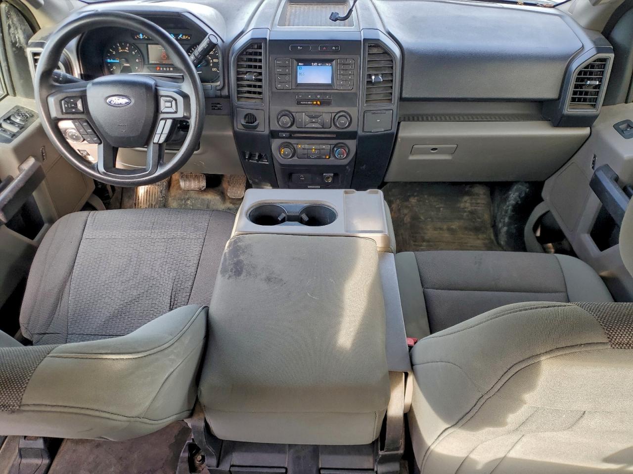 2018 Ford F150 Super Cab White vin: 1FTEX1CP1JFC55707