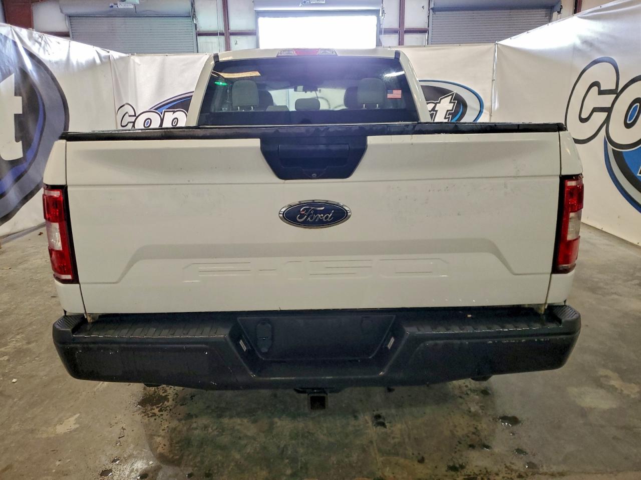 2018 Ford F150 Super Cab White vin: 1FTEX1CP1JFC55707