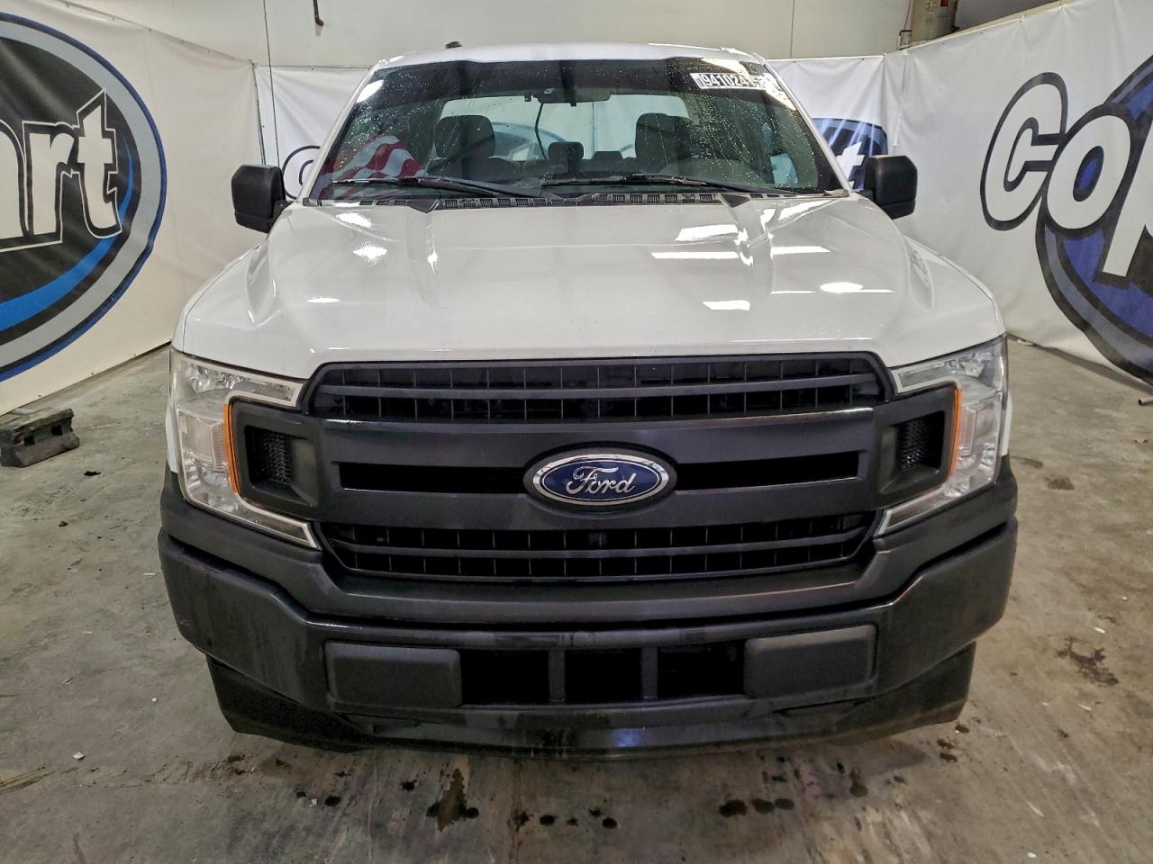 2018 Ford F150 Super Cab White vin: 1FTEX1CP1JFC55707