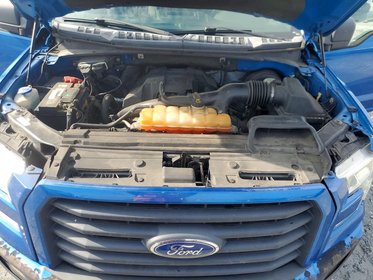 2015 Ford F150 Super Cab Blue vin: 1FTEX1CP2FFC27356