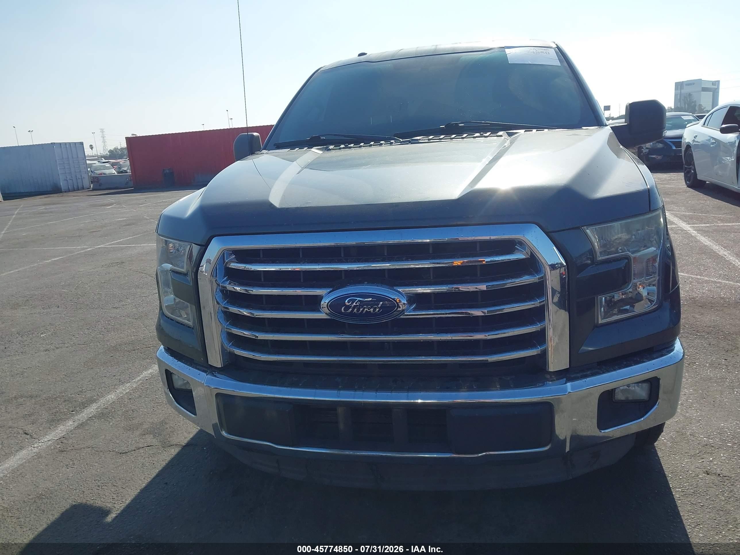 2015 Ford F-150 Xlt Green vin: 1FTEX1CP3FKD36903