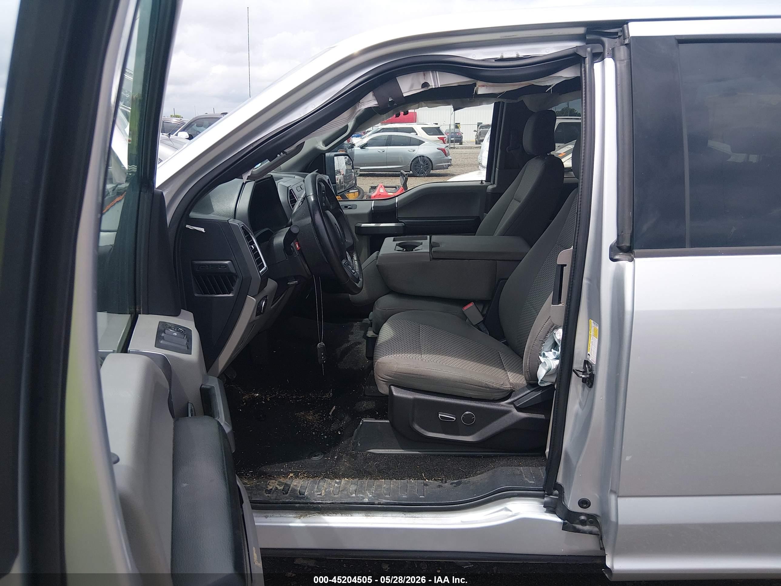 2015 Ford F-150 Xlt Silver vin: 1FTEX1CP4FFA15610
