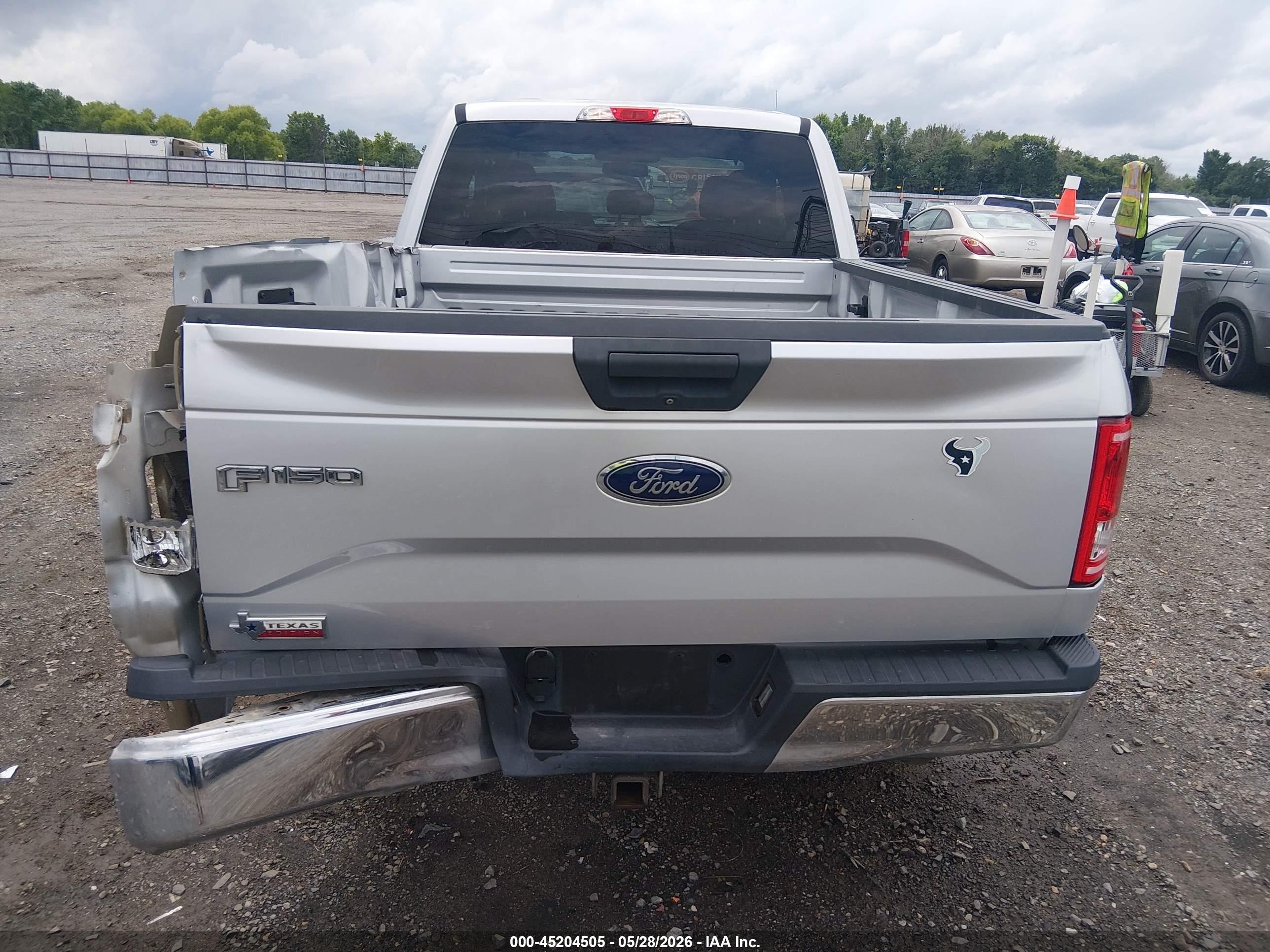 2015 Ford F-150 Xlt Silver vin: 1FTEX1CP4FFA15610