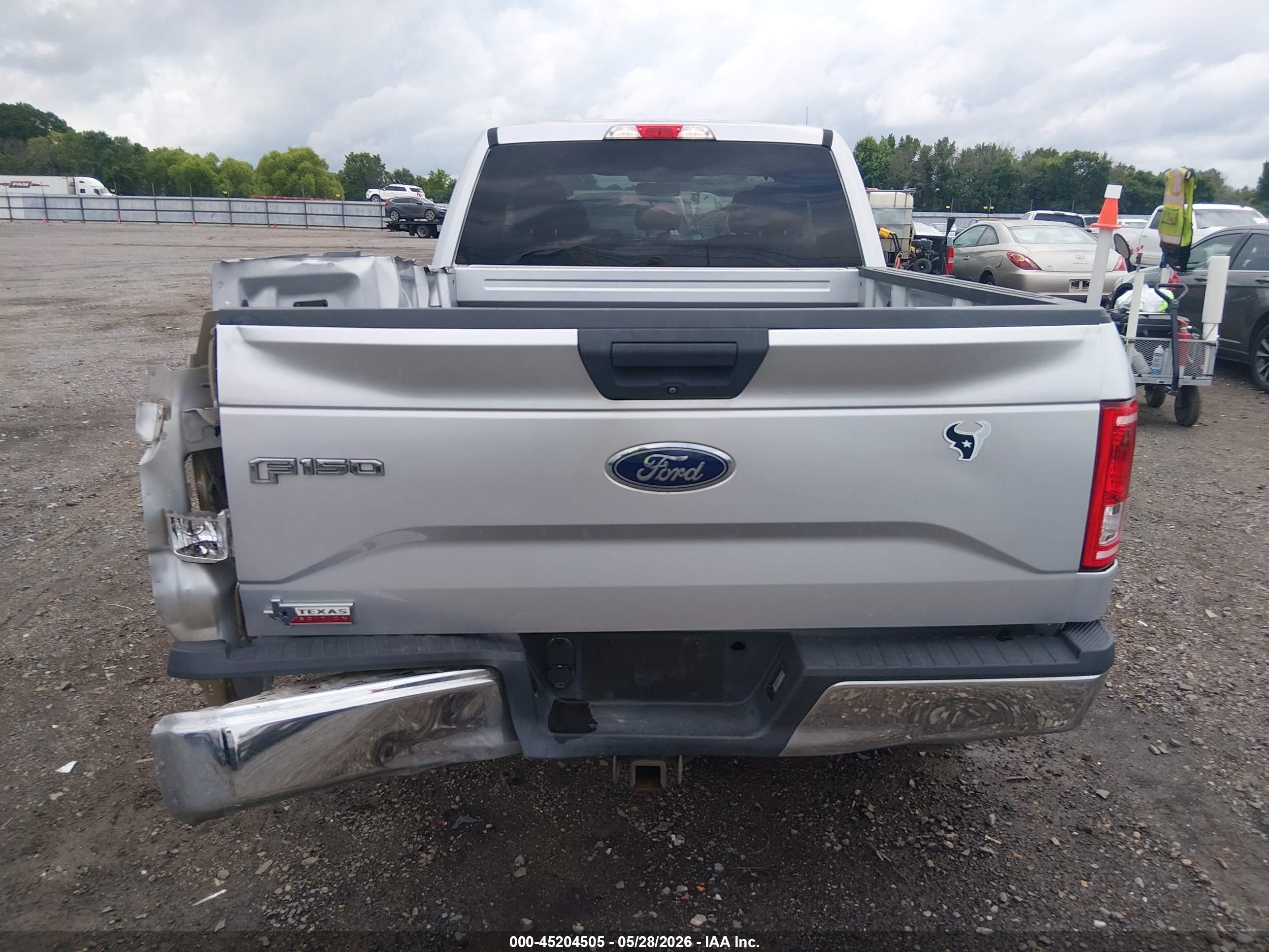 2015 Ford F-150 Xlt Silver vin: 1FTEX1CP4FFA15610