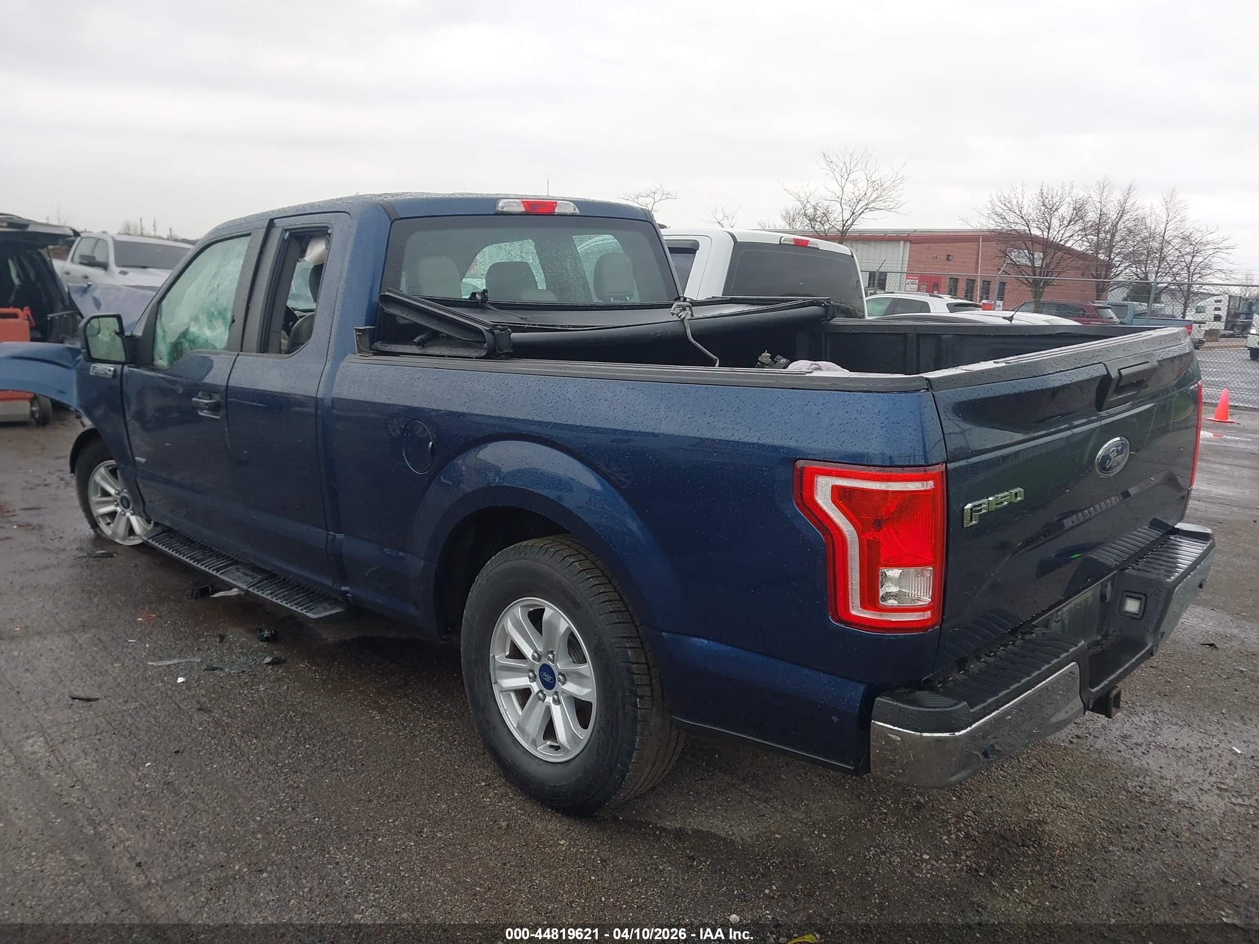 2015 Ford F-150 Xl Синий vin: 1FTEX1CP4FKF00661