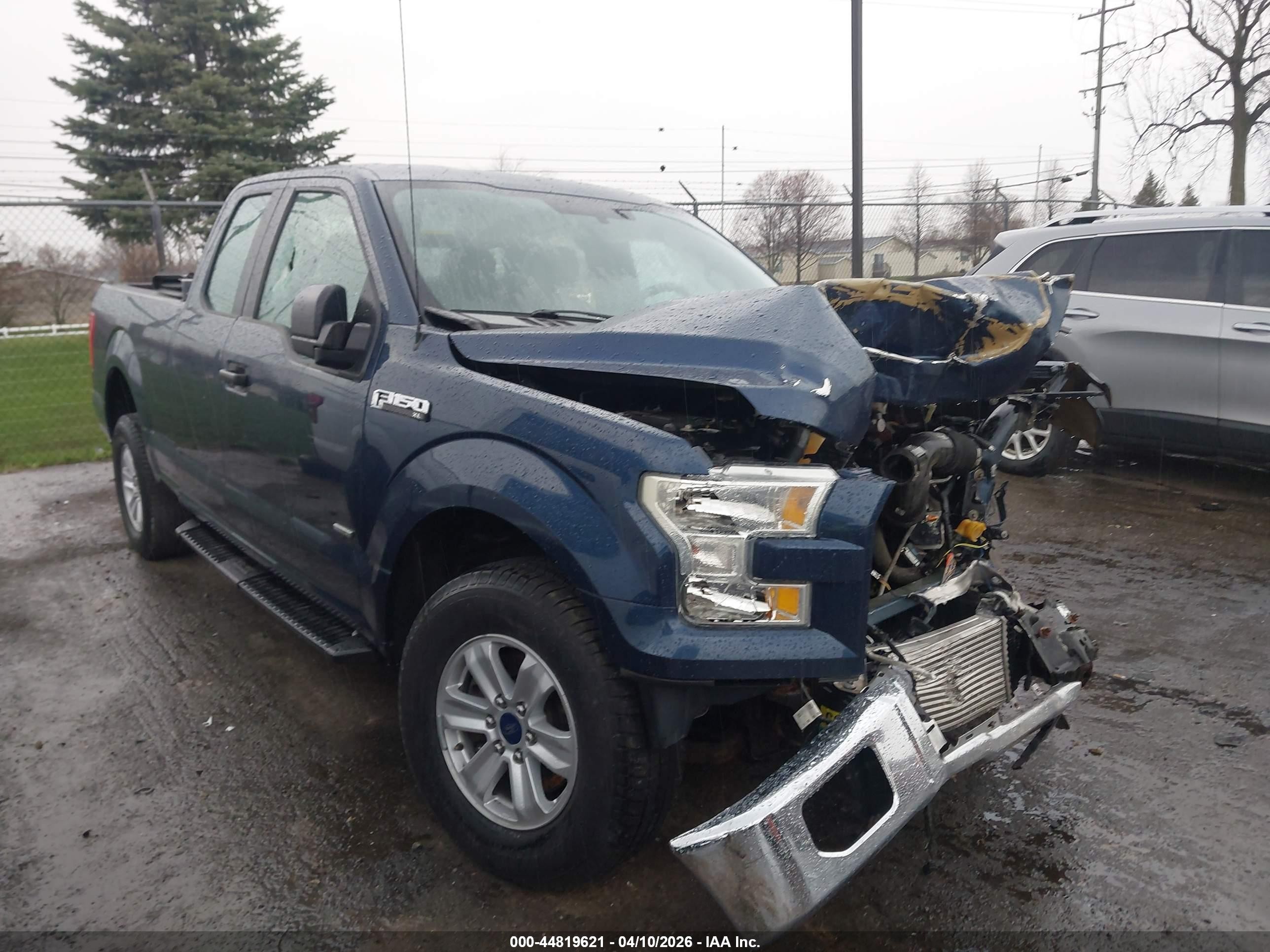 2015 Ford F-150 Xl Синий vin: 1FTEX1CP4FKF00661