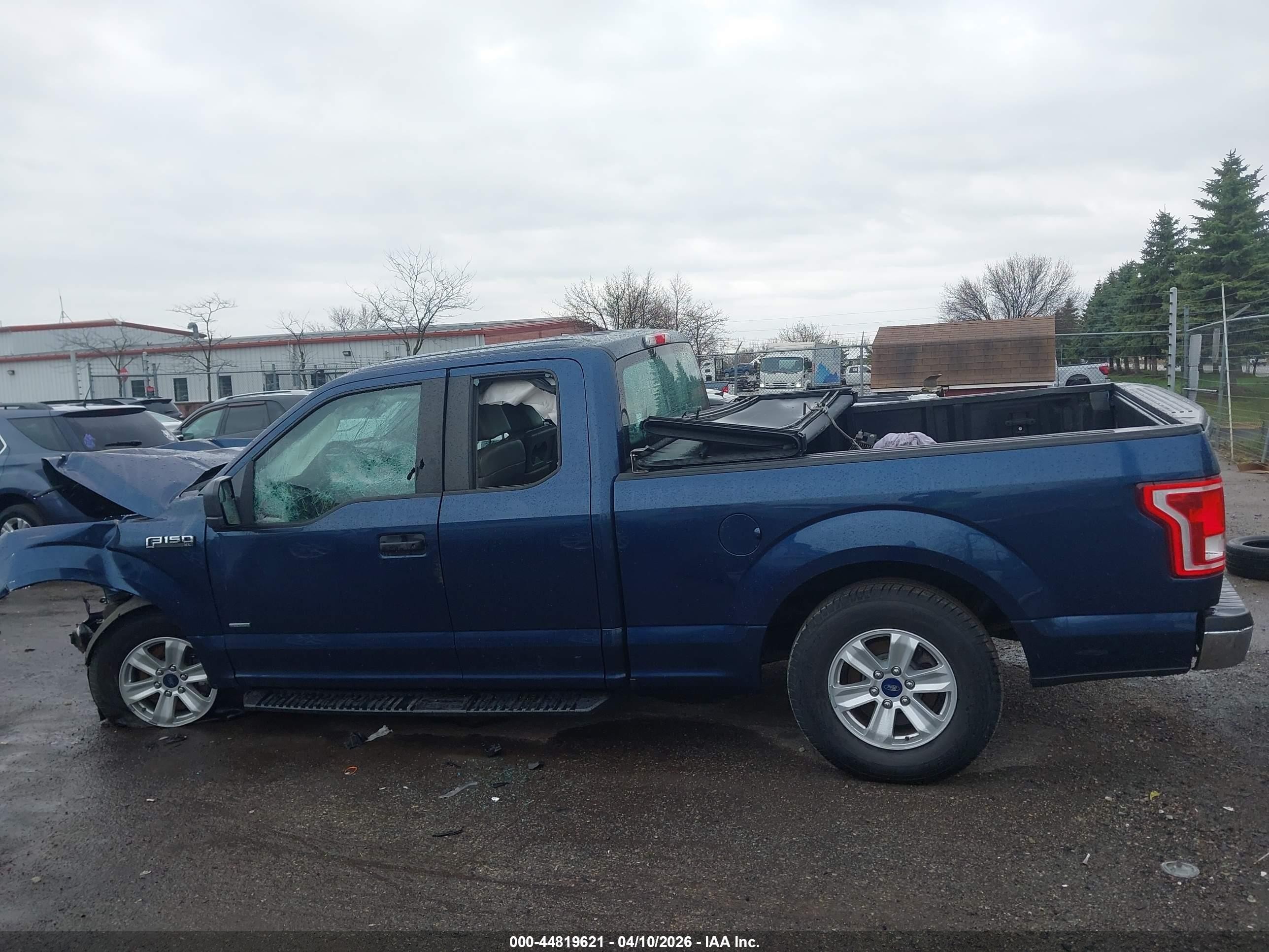 2015 Ford F-150 Xl Синий vin: 1FTEX1CP4FKF00661
