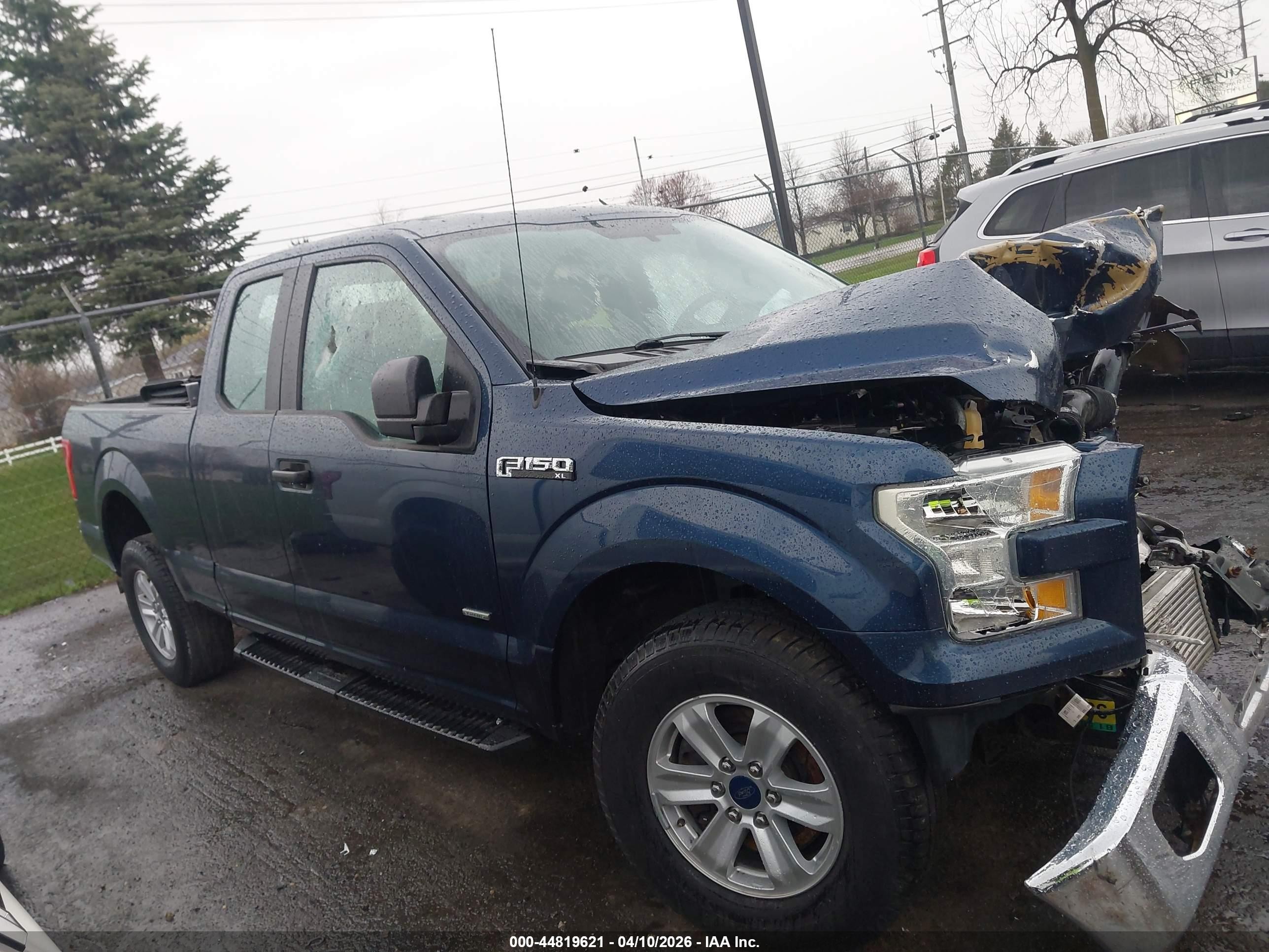 2015 Ford F-150 Xl Синий vin: 1FTEX1CP4FKF00661