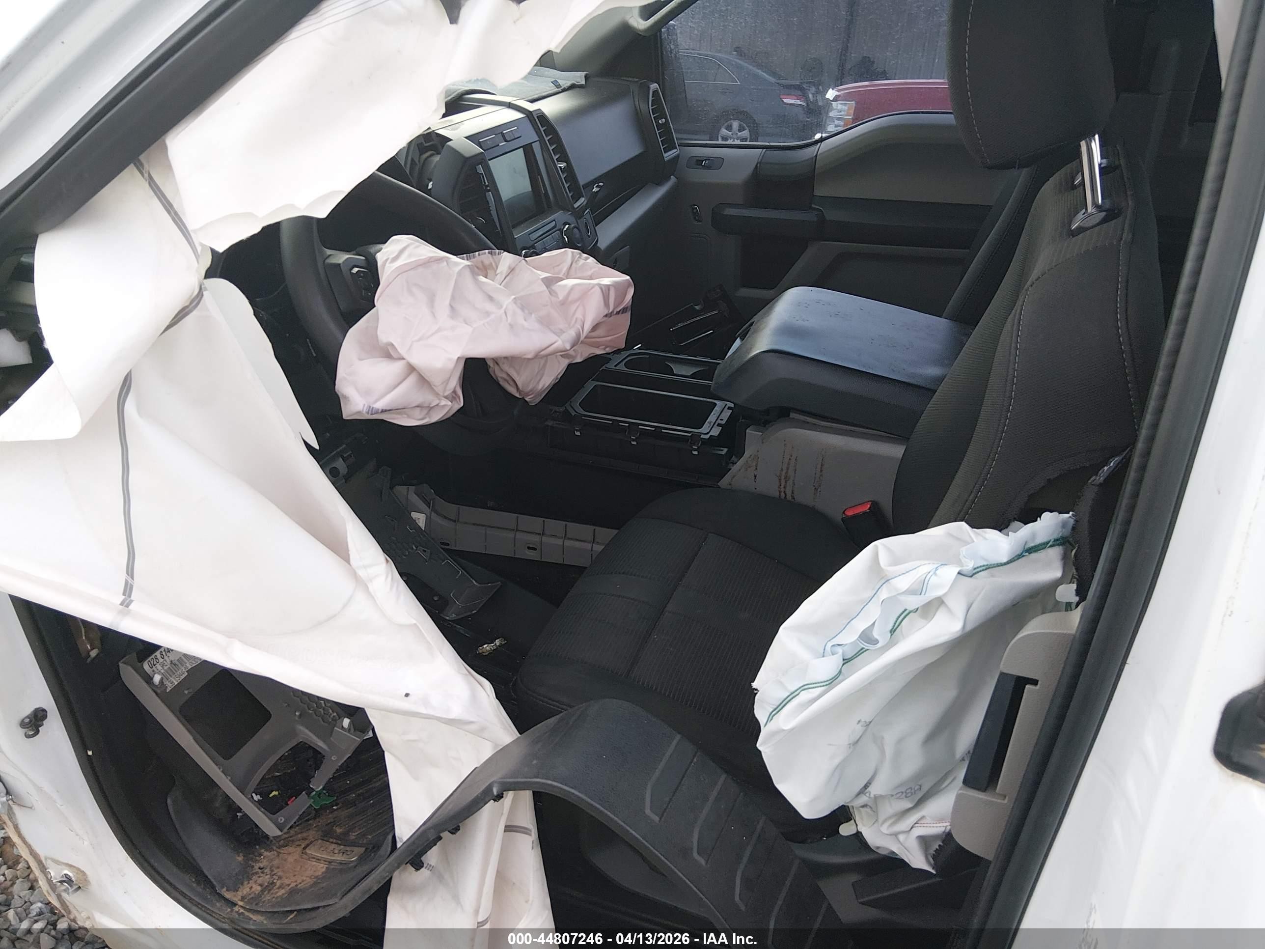 2017 Ford F-150 Xl White vin: 1FTEX1CP4HKC74253