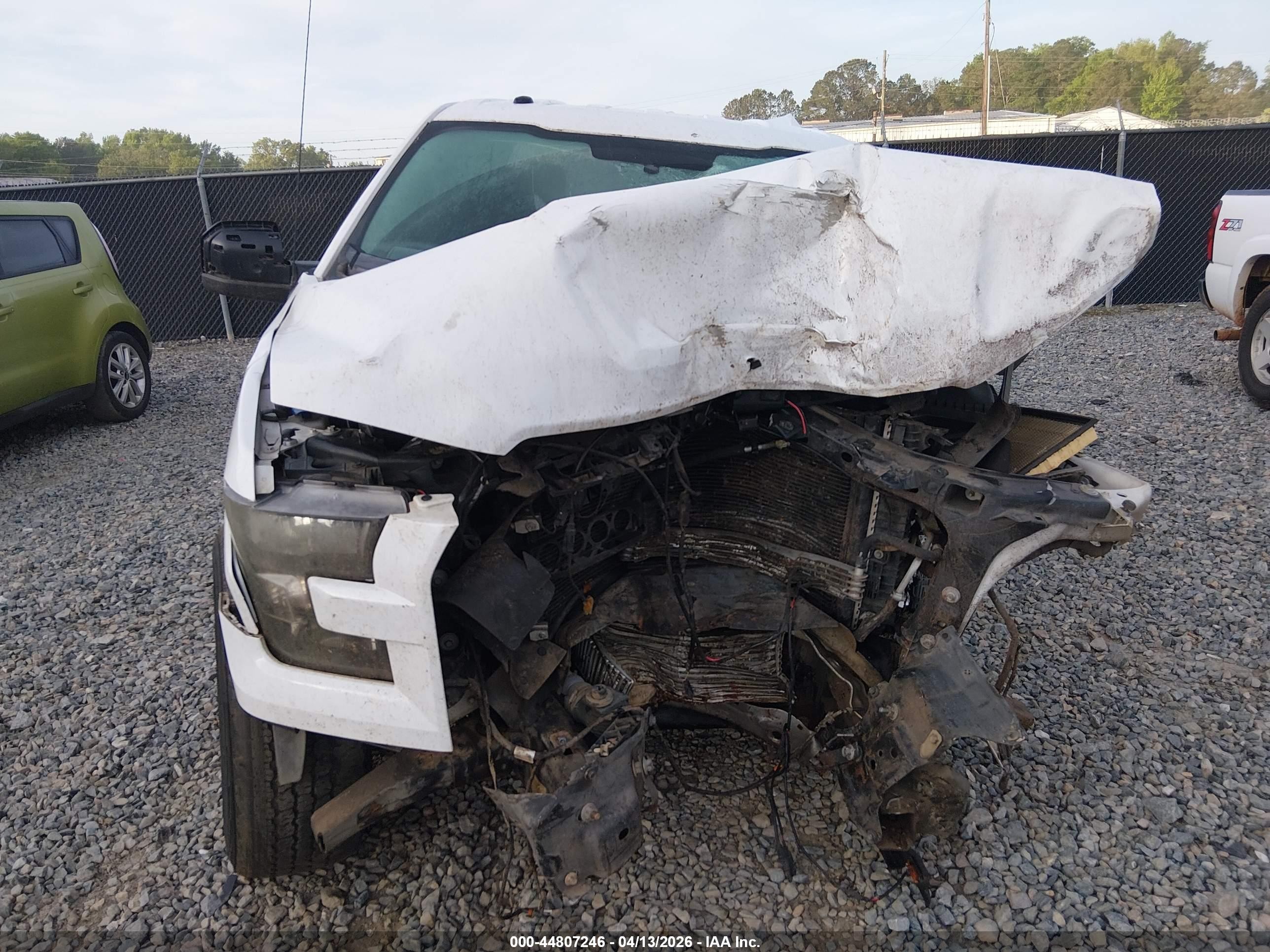 2017 Ford F-150 Xl White vin: 1FTEX1CP4HKC74253