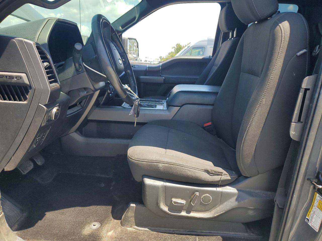 2018 Ford F150 Super Cab Gray vin: 1FTEX1CP4JFB22536