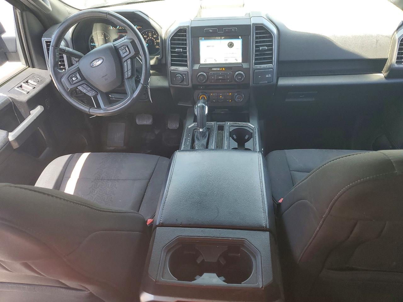 2018 Ford F150 Super Cab Gray vin: 1FTEX1CP4JFB22536