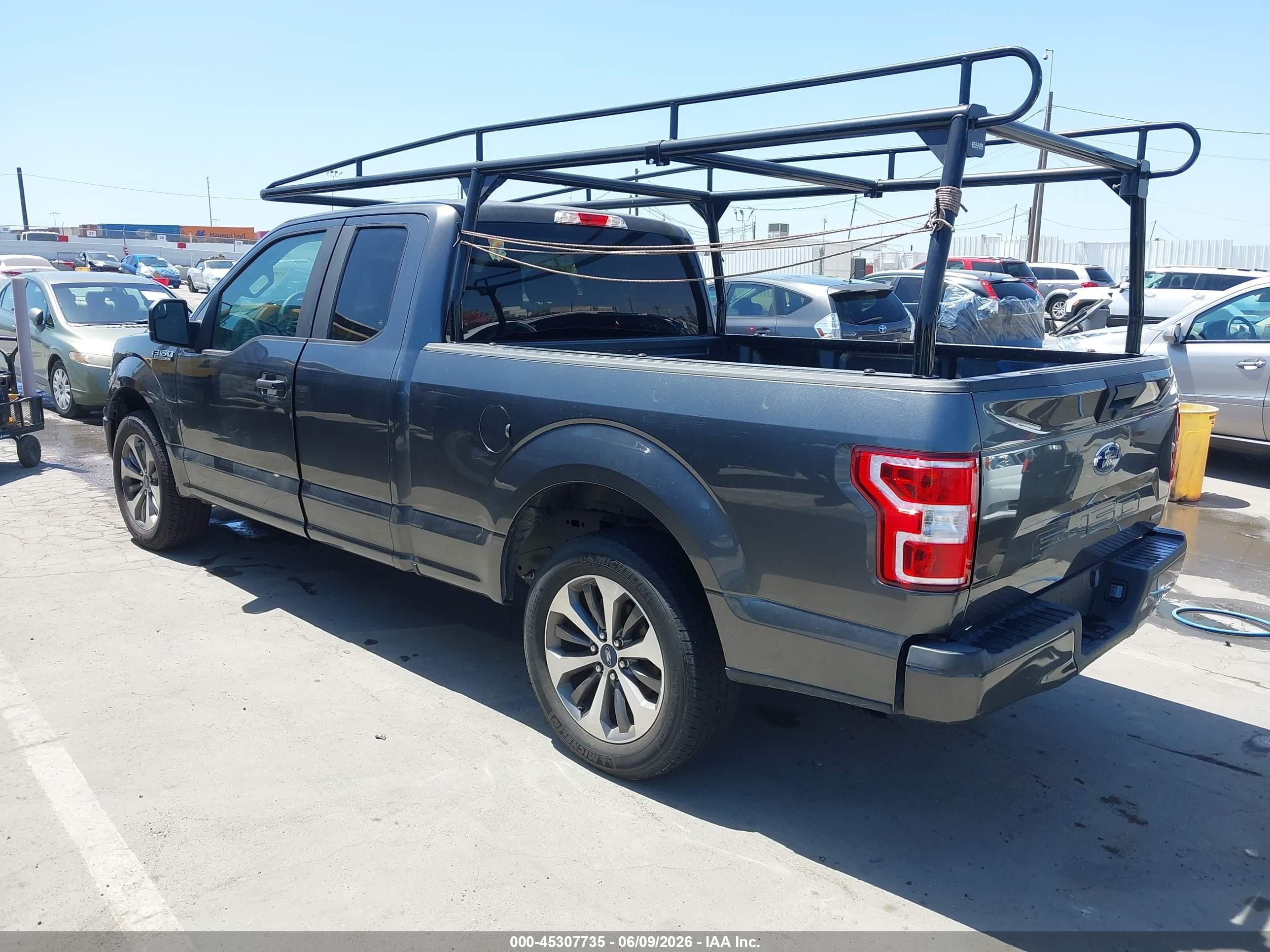 2020 Ford F-150 Xl Gray vin: 1FTEX1CP4LFA18146