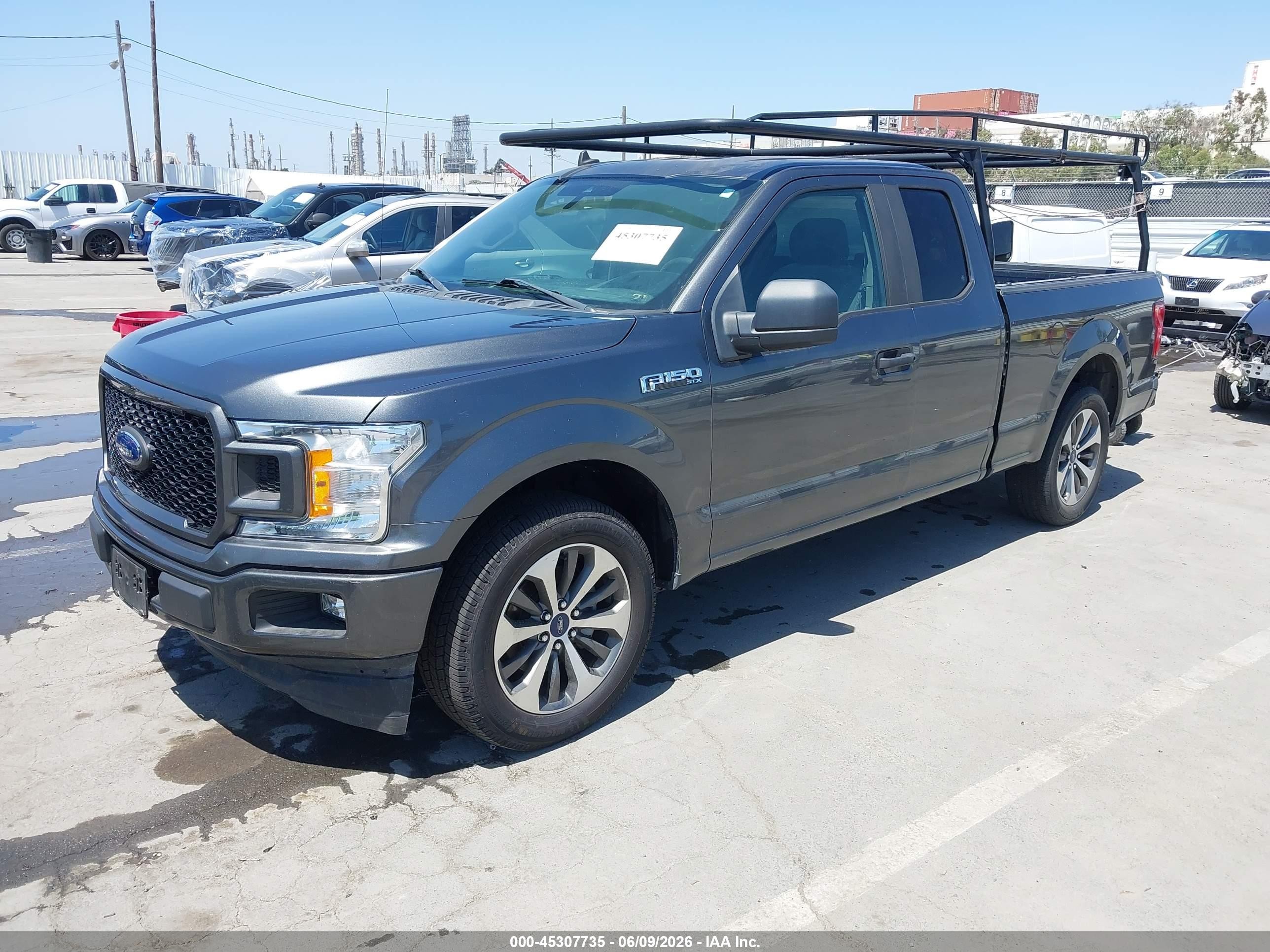 2020 Ford F-150 Xl Gray vin: 1FTEX1CP4LFA18146
