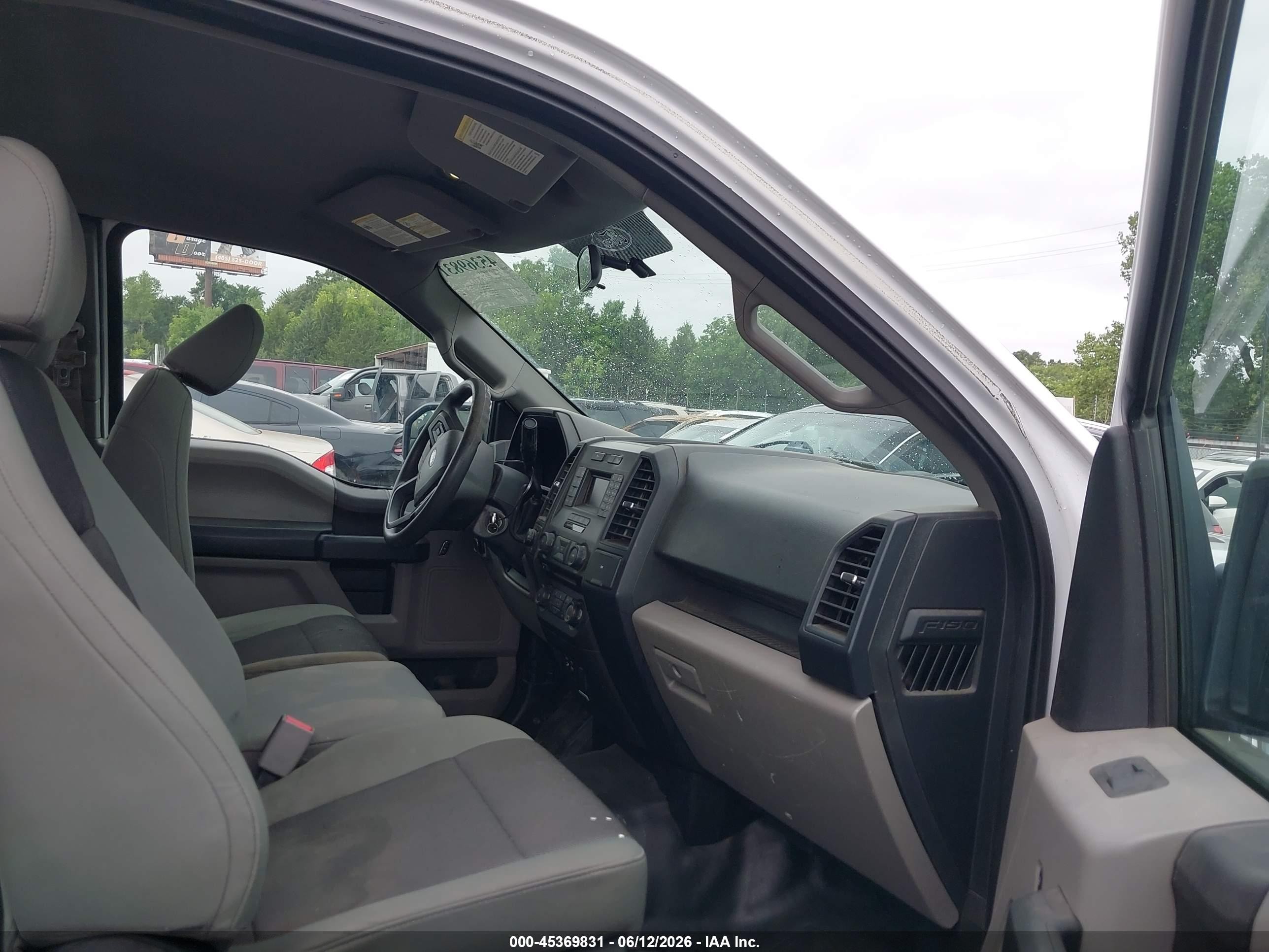 2015 Ford F-150 Xl White vin: 1FTEX1CP5FKD26793