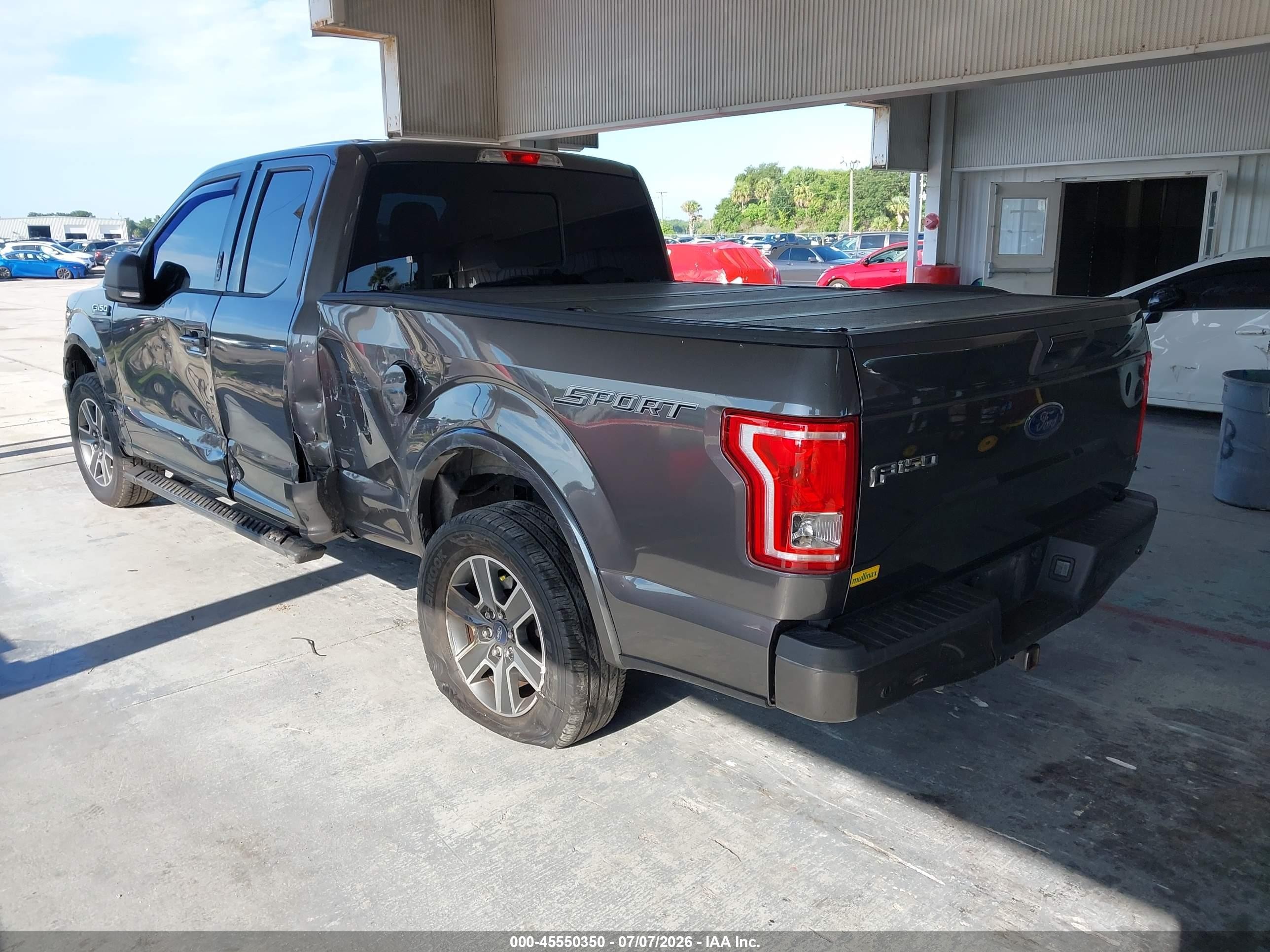 2015 Ford F-150 Lariat/xl/xlt Gray vin: 1FTEX1CP5FKE57450