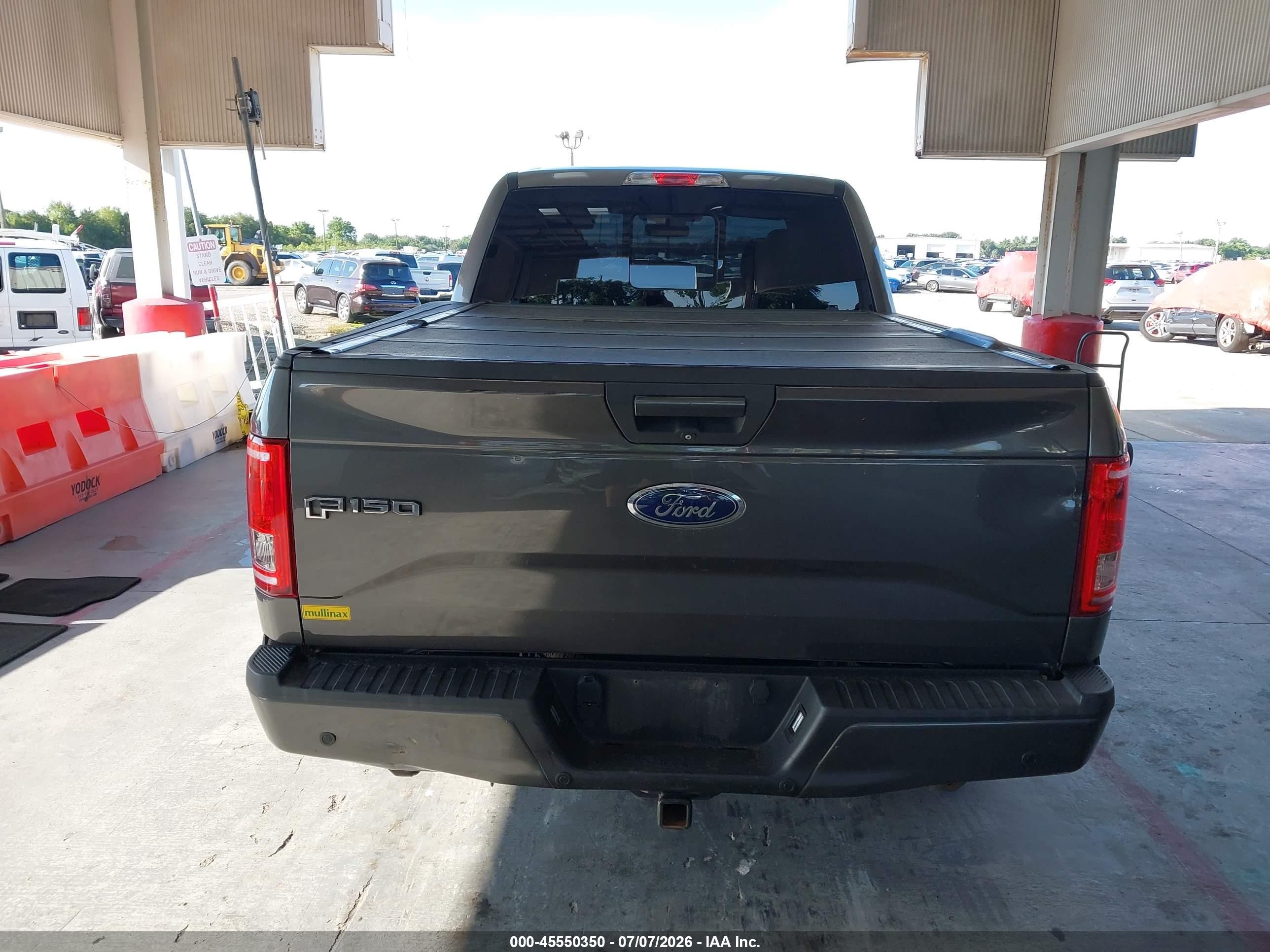 2015 Ford F-150 Lariat/xl/xlt Gray vin: 1FTEX1CP5FKE57450