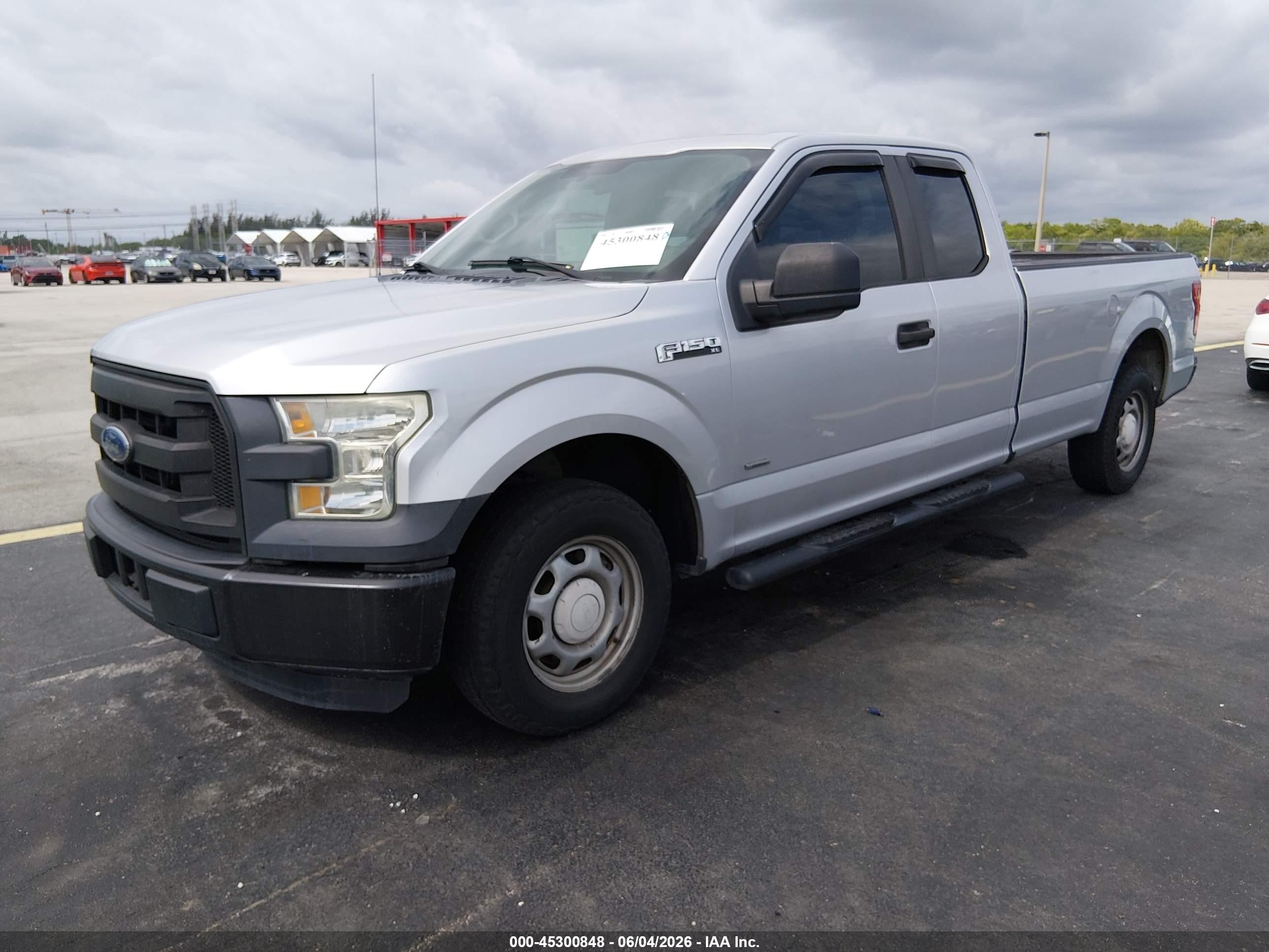 2016 Ford F-150 Xl Silver vin: 1FTEX1CP5GKD70620