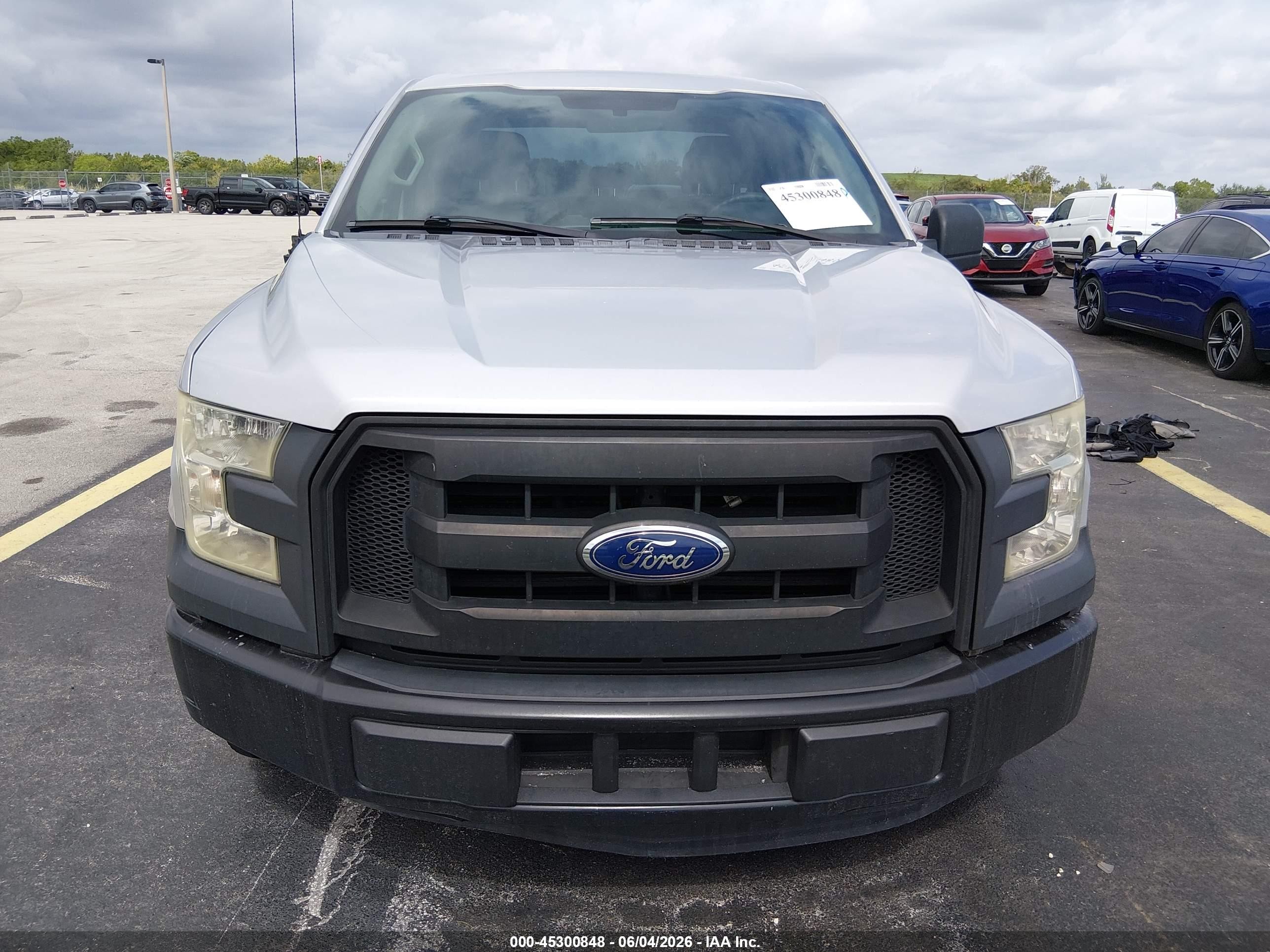 2016 Ford F-150 Xl Silver vin: 1FTEX1CP5GKD70620